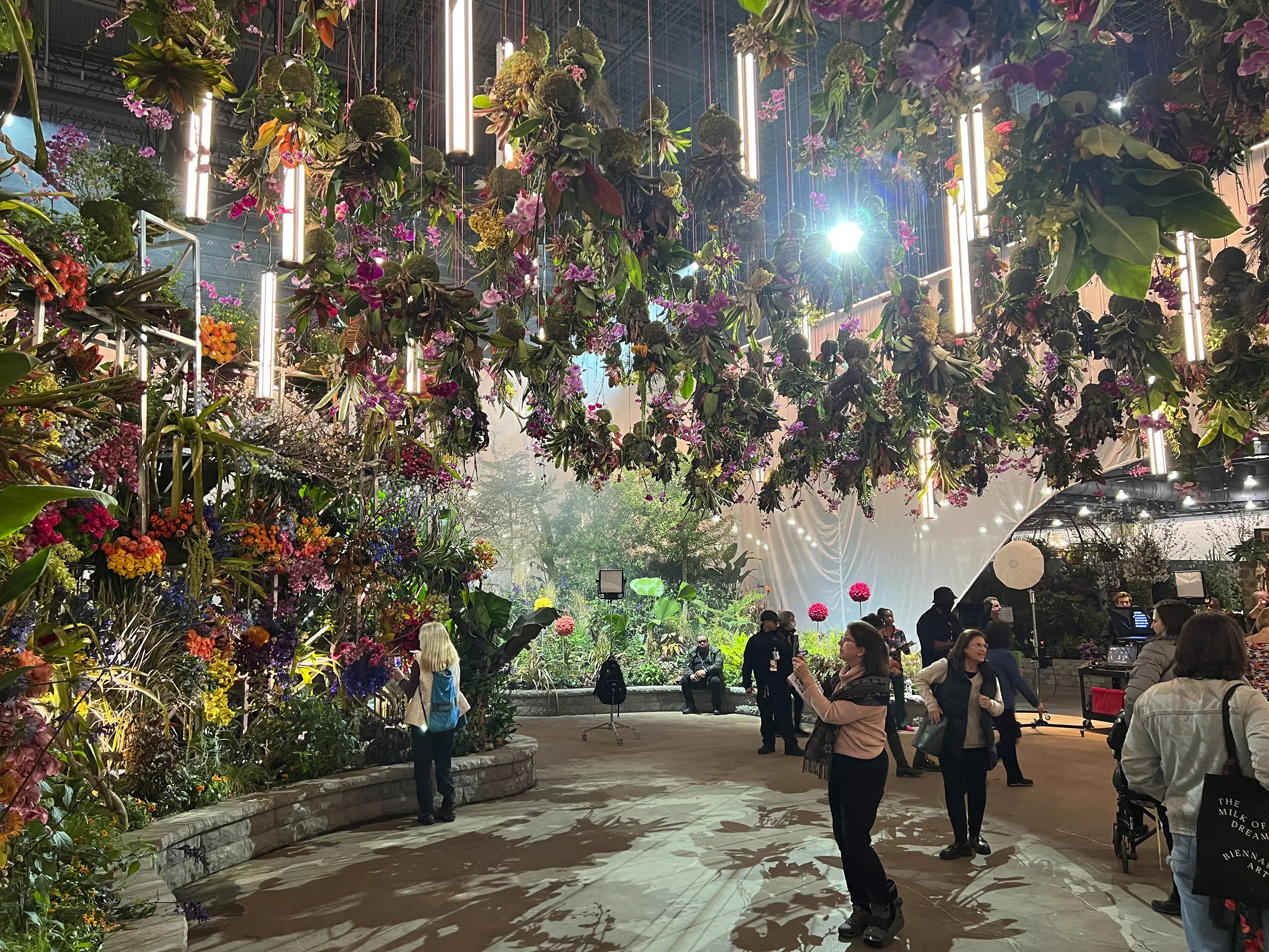 At the Philadelphia Flower Show, display gardens bloom