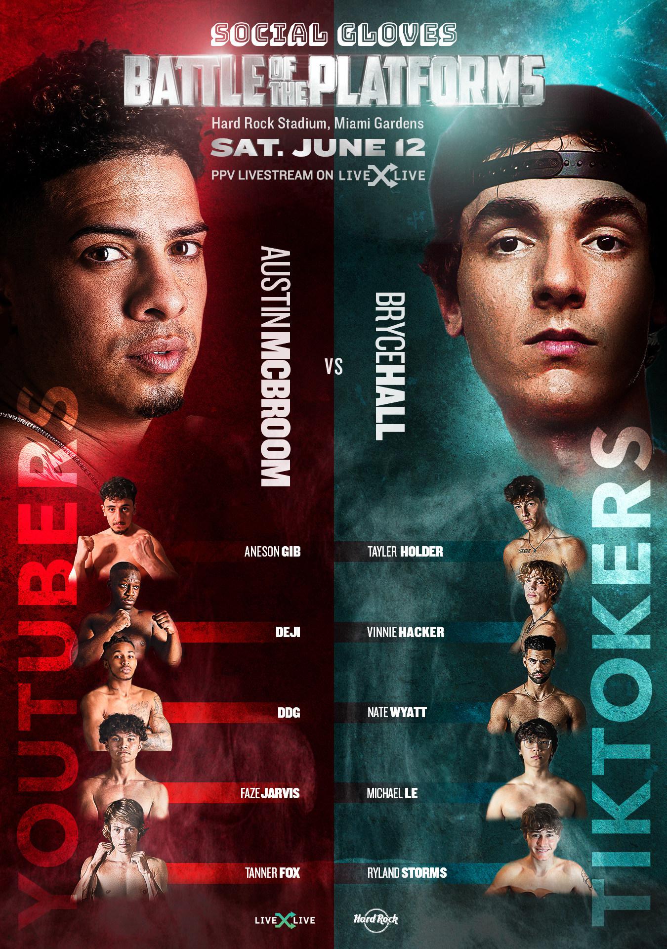 Headlining Star Studded Music Lineup Dj Khaled Lil Baby Migos Polo G And Trippie Redd To Perform At Social Gloves Battle Of The Platforms Boxing And Entertainment Event Headlining Star Studded Music Lineup Dj Khaled Lil Baby Migos Polo G And Trippie Redd To Perform At Social Gloves Battle Of The Platforms Boxing And Entertainment Event