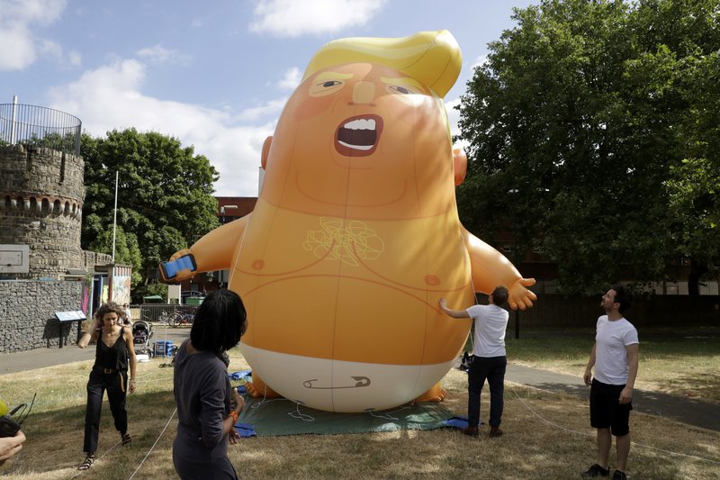 Museo de Londres adquiere "Bebé Trump" para su colección