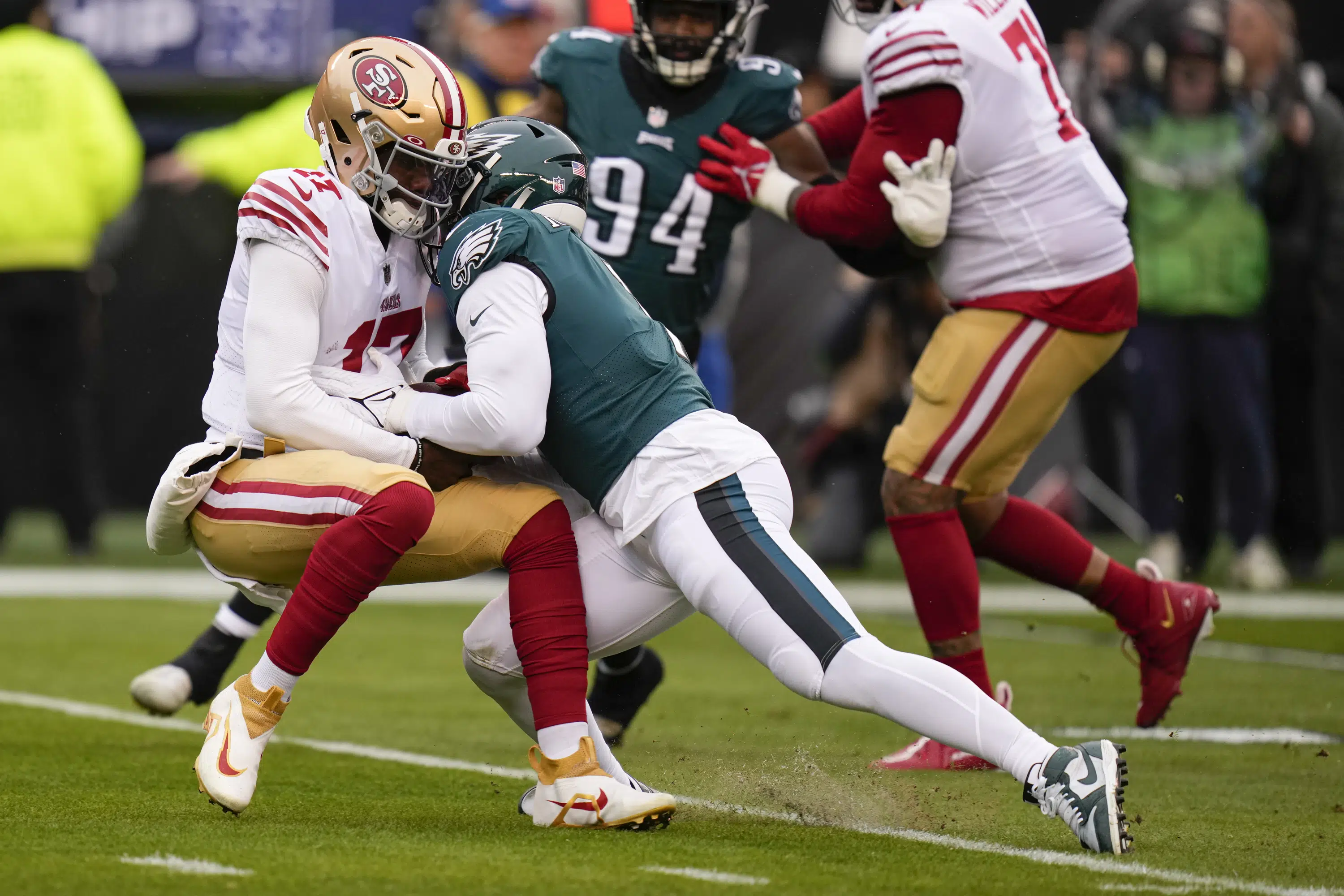 Les Eagles comptent sur la précipitation des passes pour harceler Mahomes au Super Bowl