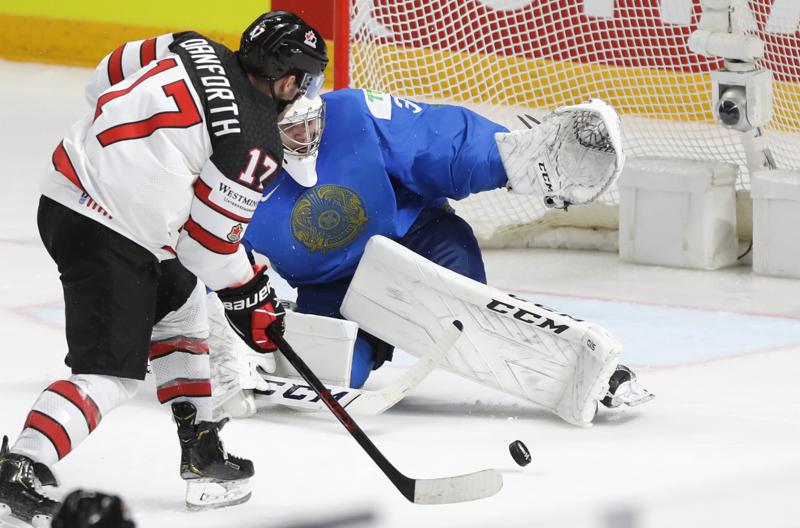 Canada Beats Kazakhstan 4 2 In World Hockey Championship