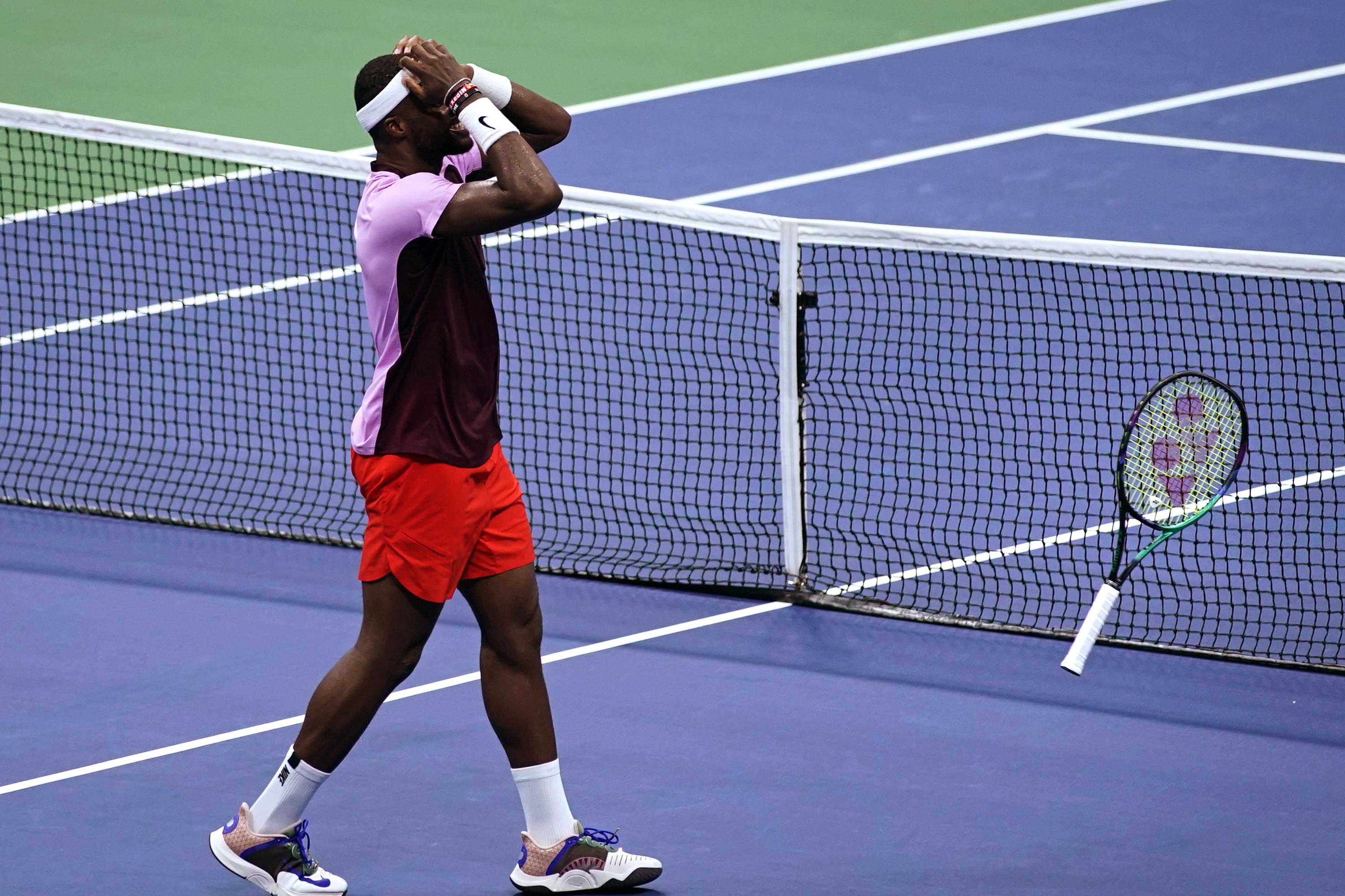 Tiafoe ends Nadal's 22-match Slam streak in US Open 4th Rd