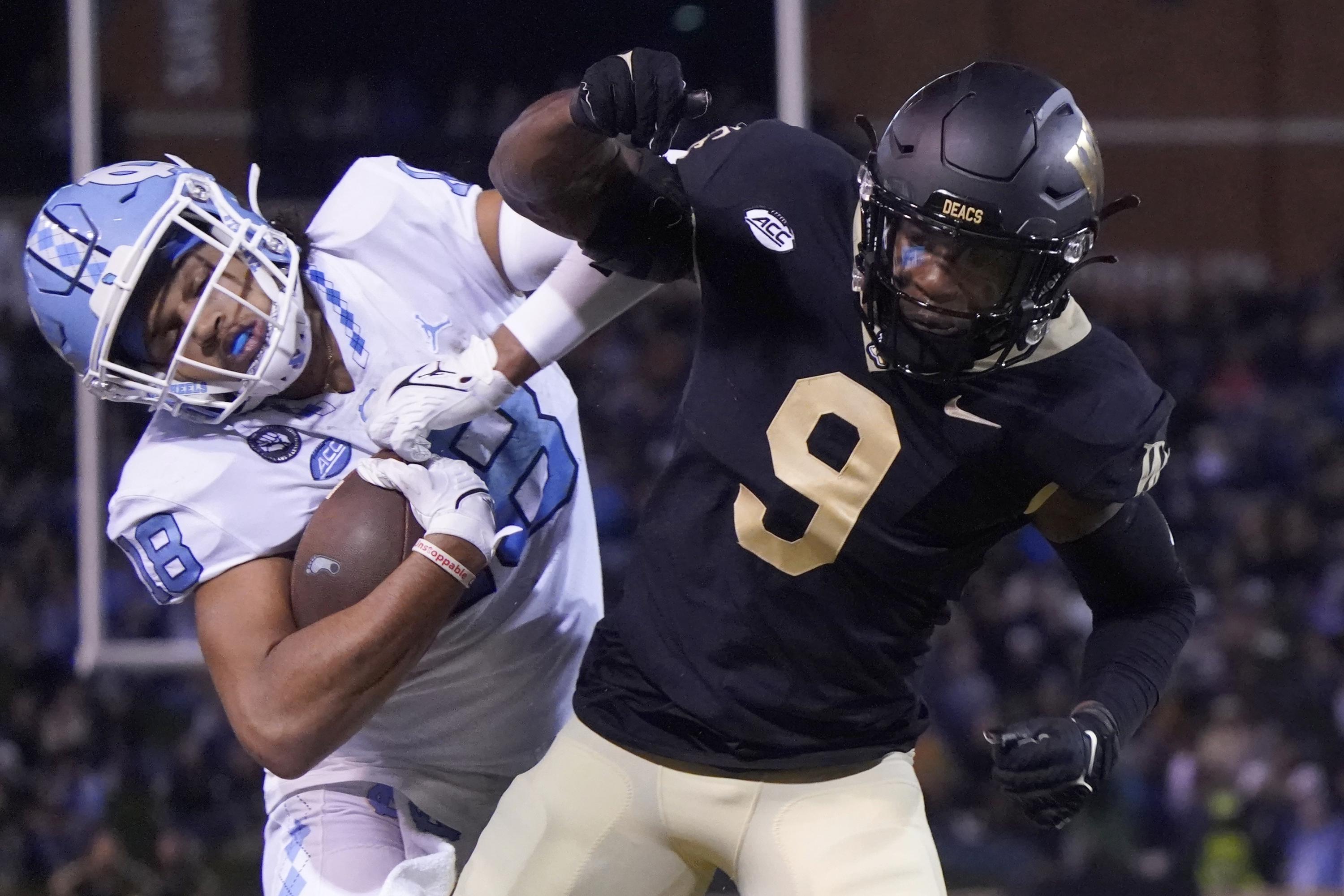 No. 15 UNC tops Wake Forest to secure ACC titlegame spot AP News