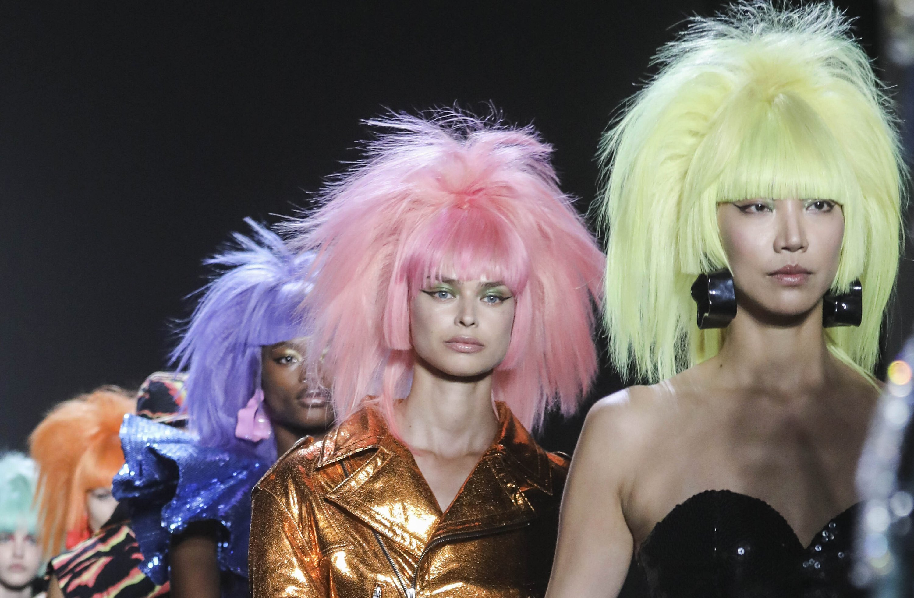 Jeremy Scott conjures up a glamorous space-age pop band | AP News