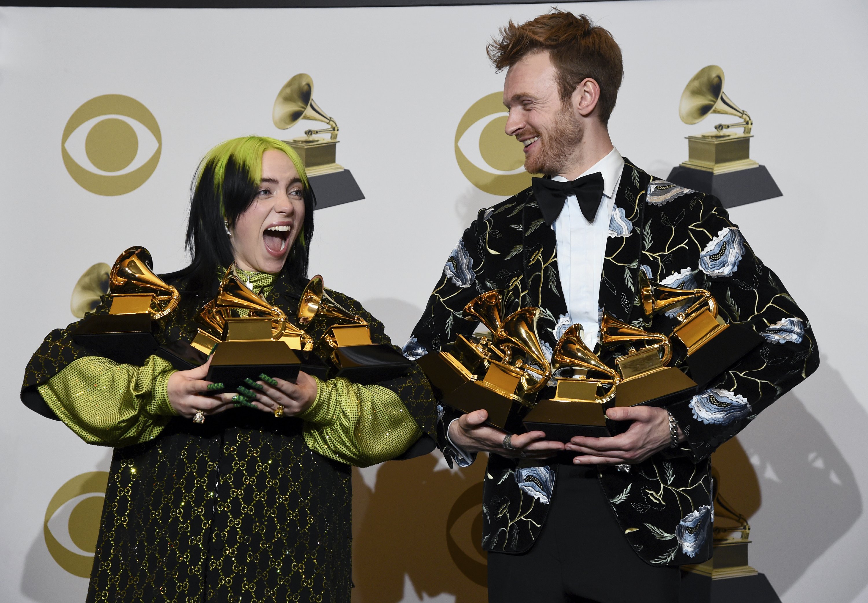 Family affair: Billie Eilish, Finneas win big at Grammys