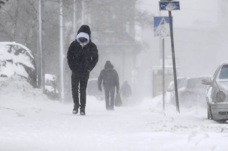 Heavy Snowfall Hits Sweden Finland Icy Temperatures Ahead