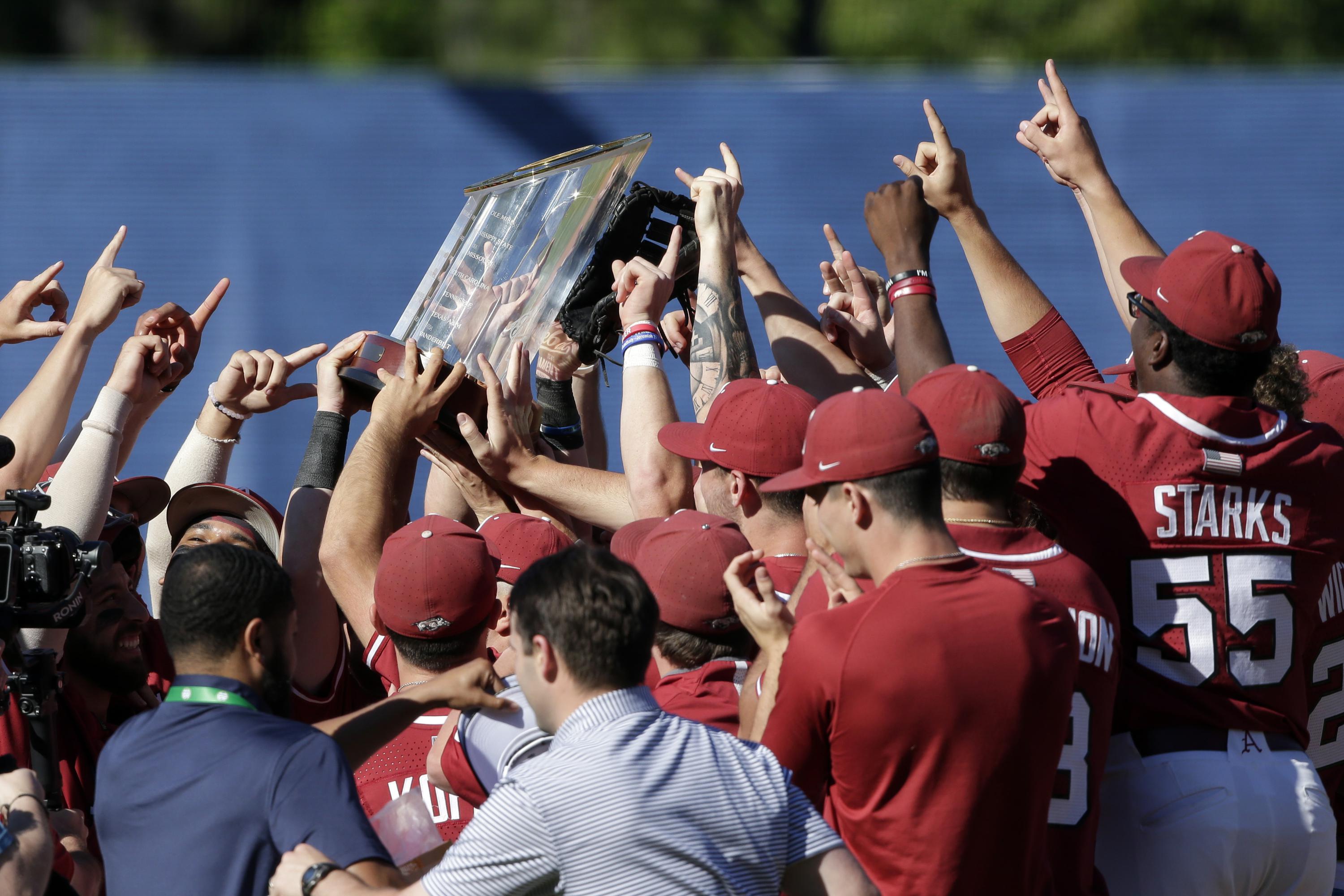 SEC matches record with 7 teams named NCAA regional hosts AP News