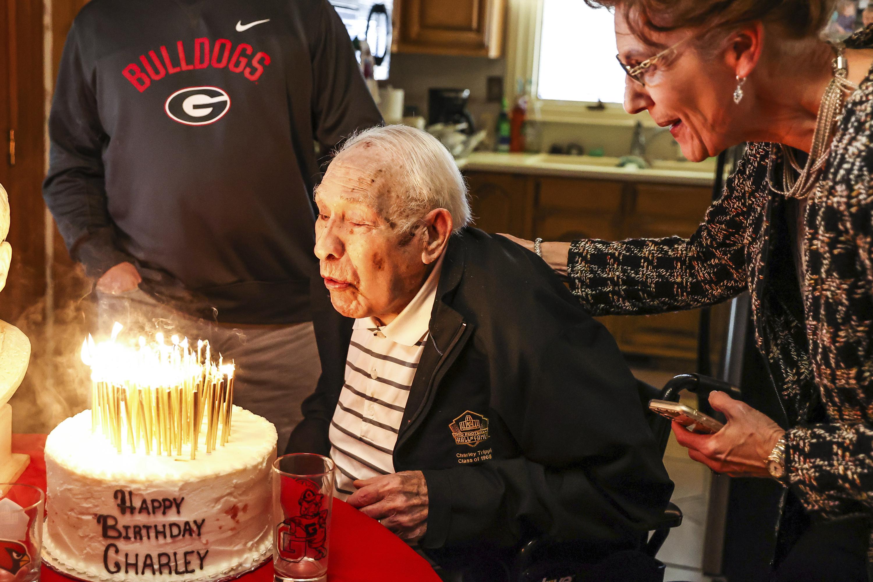 Column: Charley Trippi's amazing life hits the century mark AP News