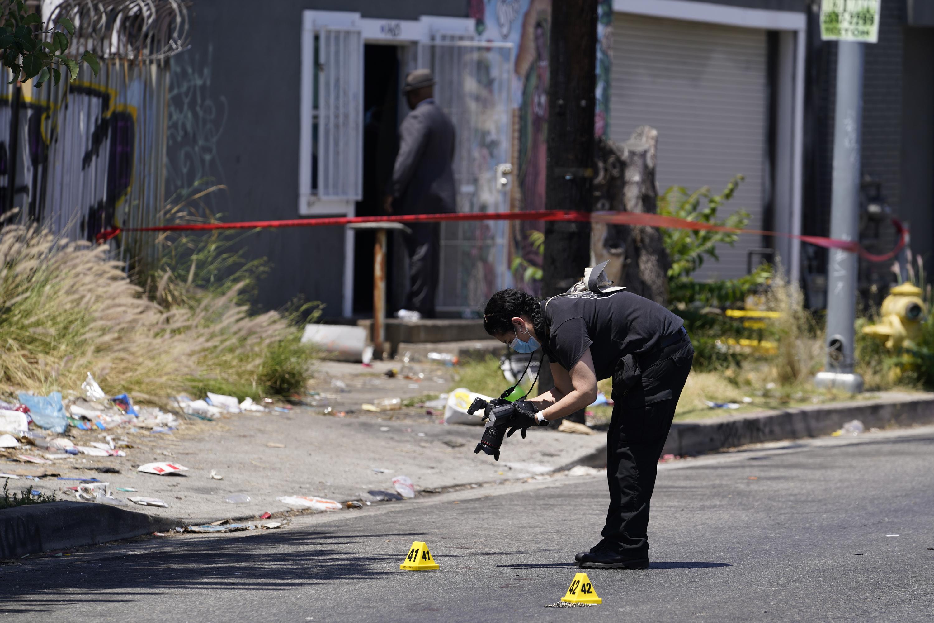 Police: 3 killed, 4 wounded in LA warehouse party shooting