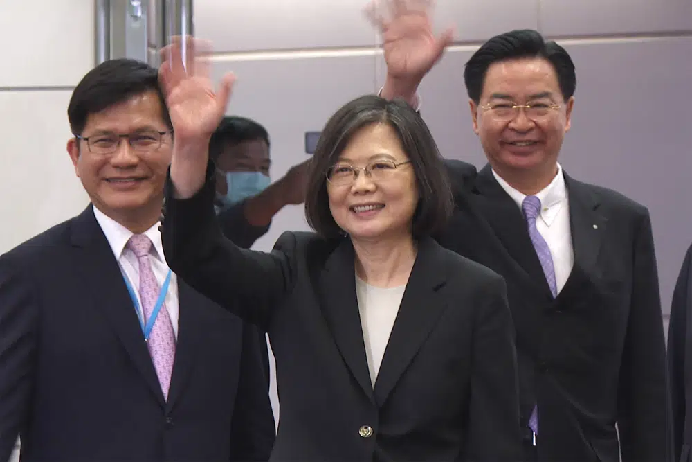 Taiwan leader’s US meeting plans draw Chinese threat