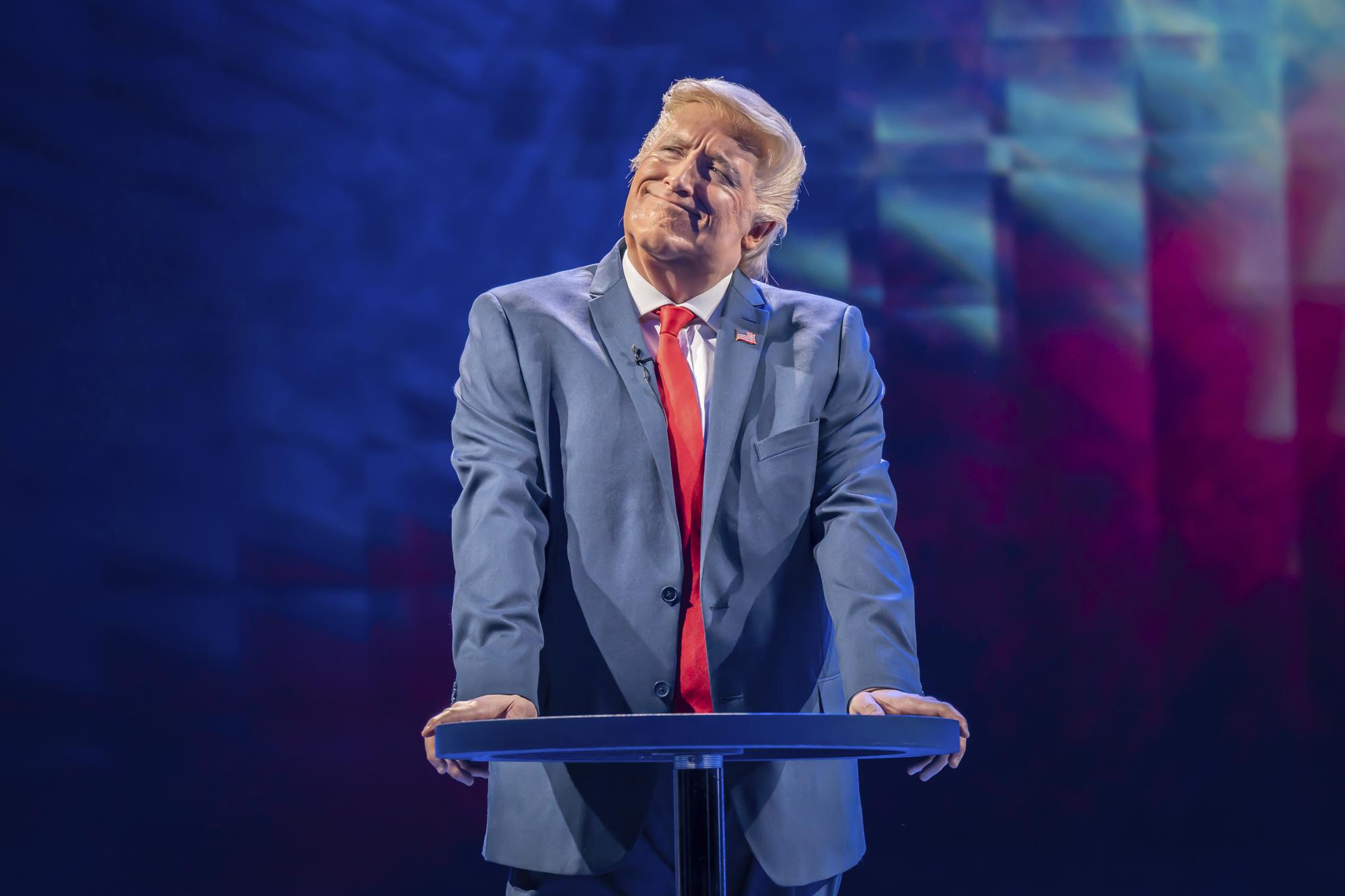 Pence Gelijkenis Bij naam Trump gets a bold Shakespearean twist in new play 'The 47th' | AP News