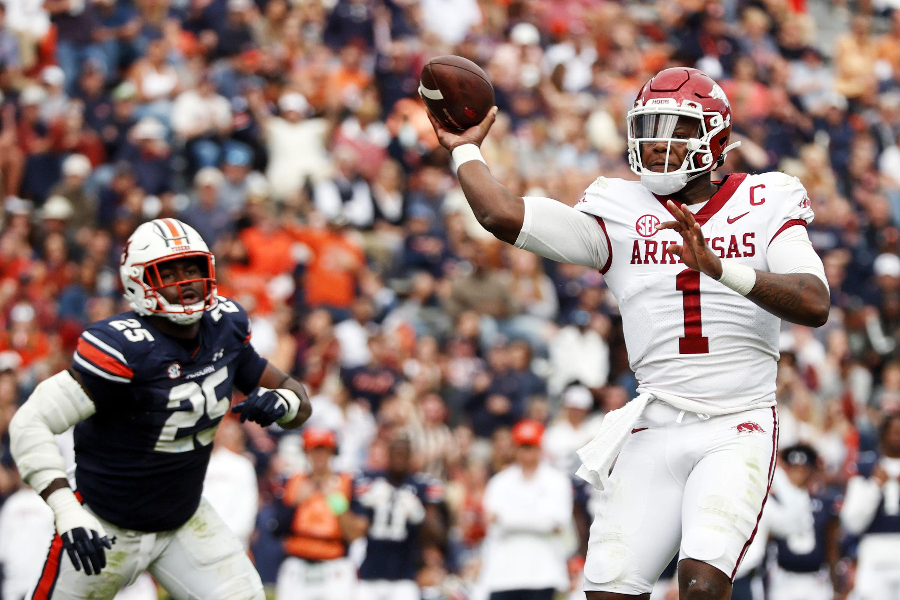 Jefferson, Sanders lead Arkansas past Auburn, 4127 AP News