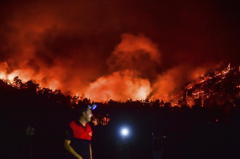 Criticas A Erdogan Por Incendios Forestales En Turquia