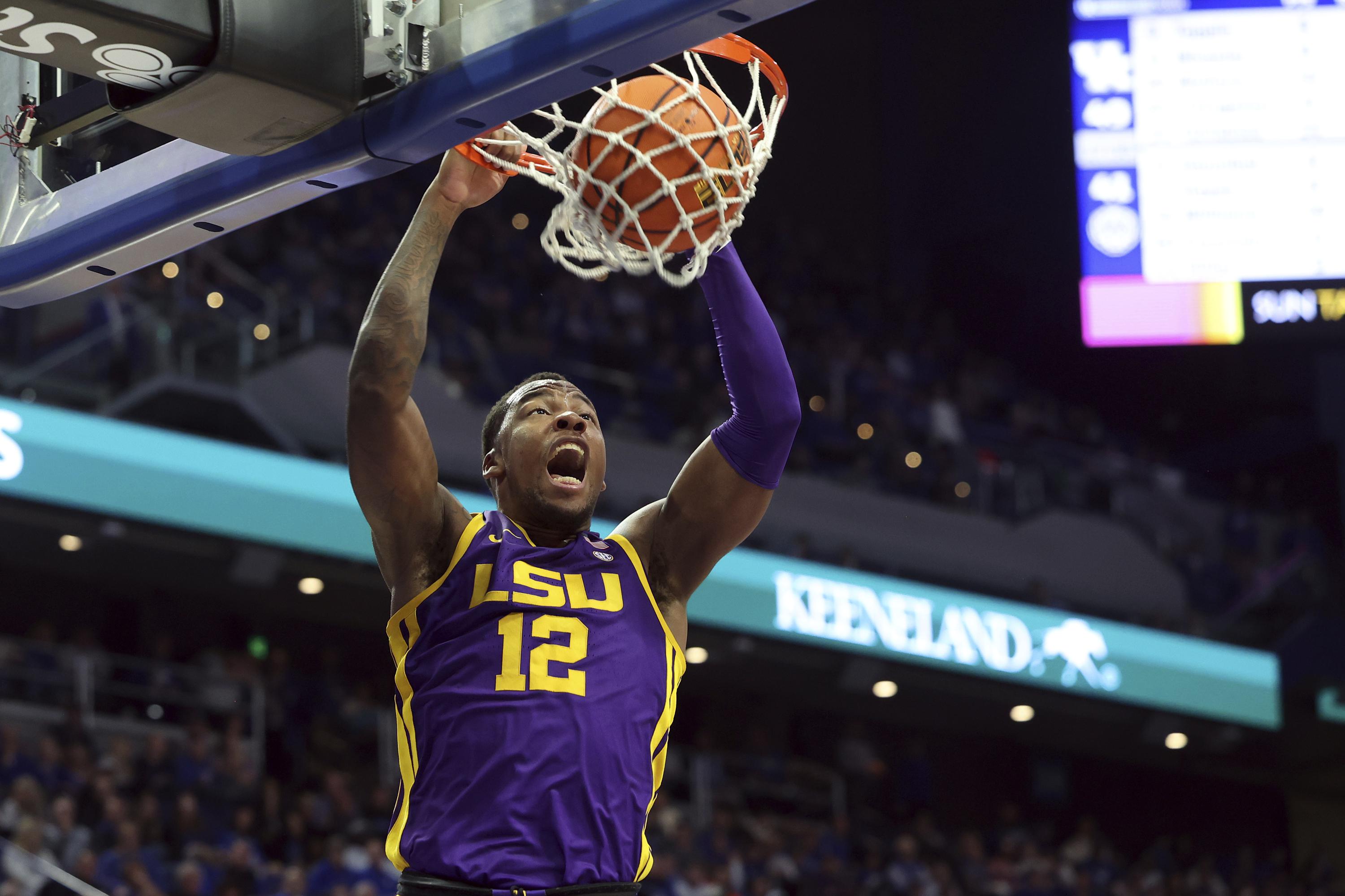 Toppin, Tshiebwe pace Kentucky past LSU 74-71