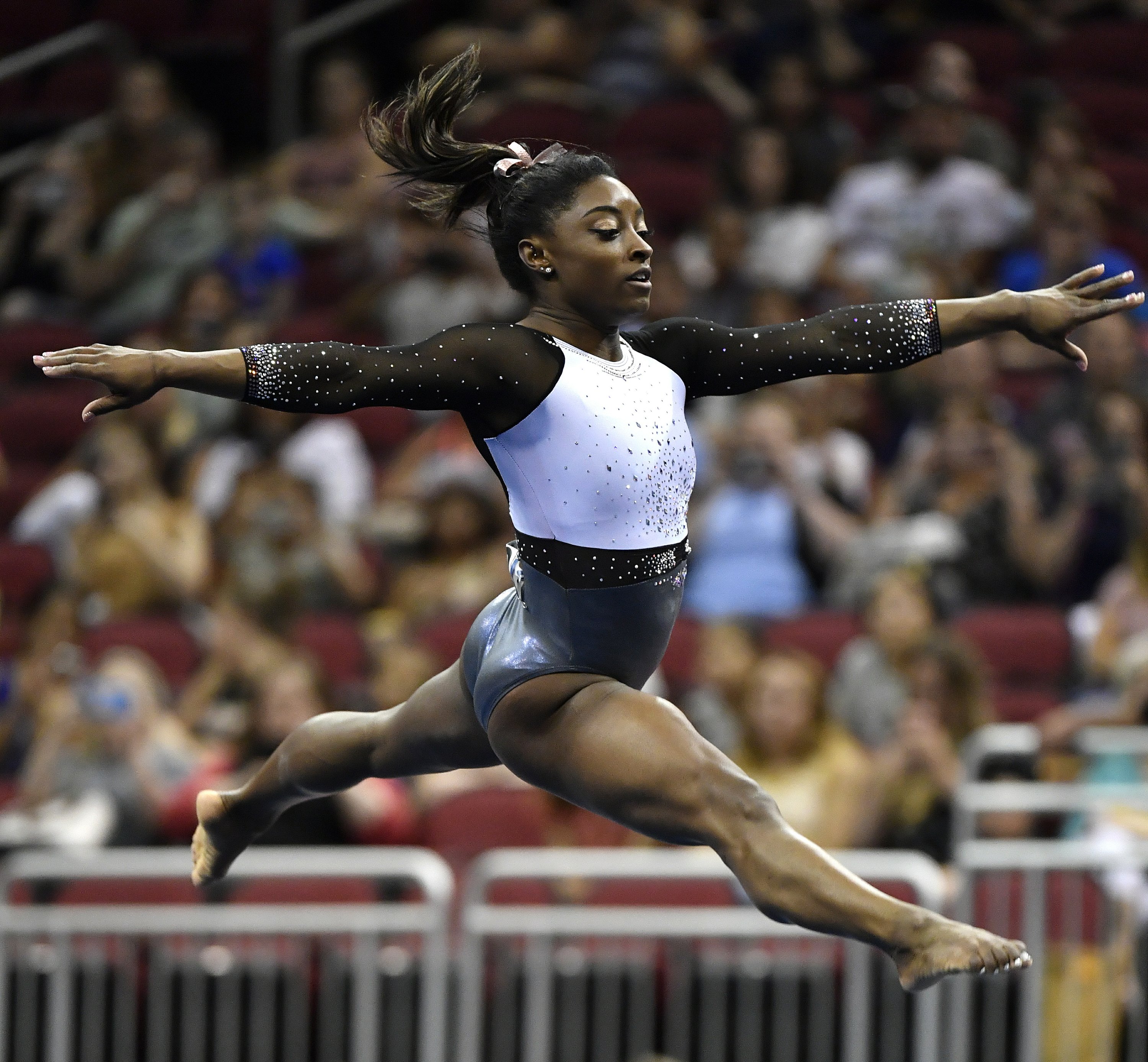 Simone Biles takes gold medal at US Classic gymnastics