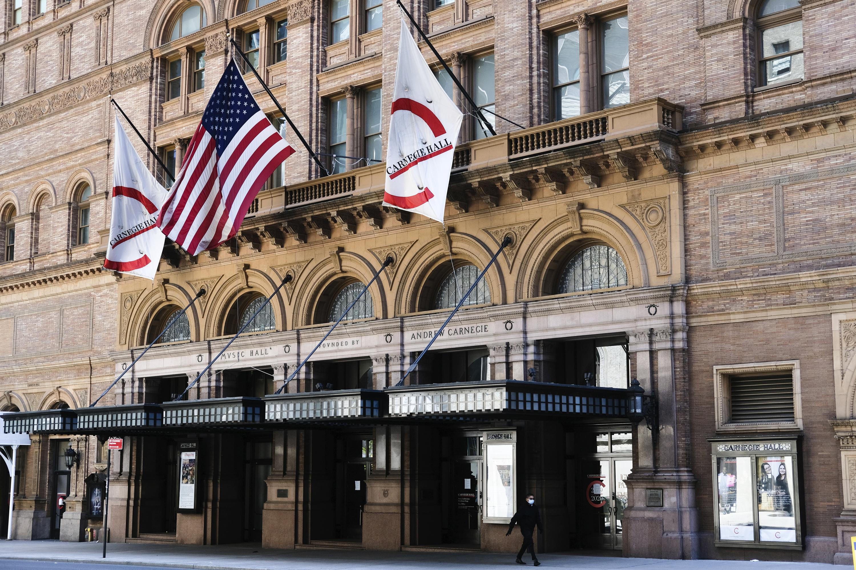 Carnegie Hall reopens in October after 19 month closure AP News