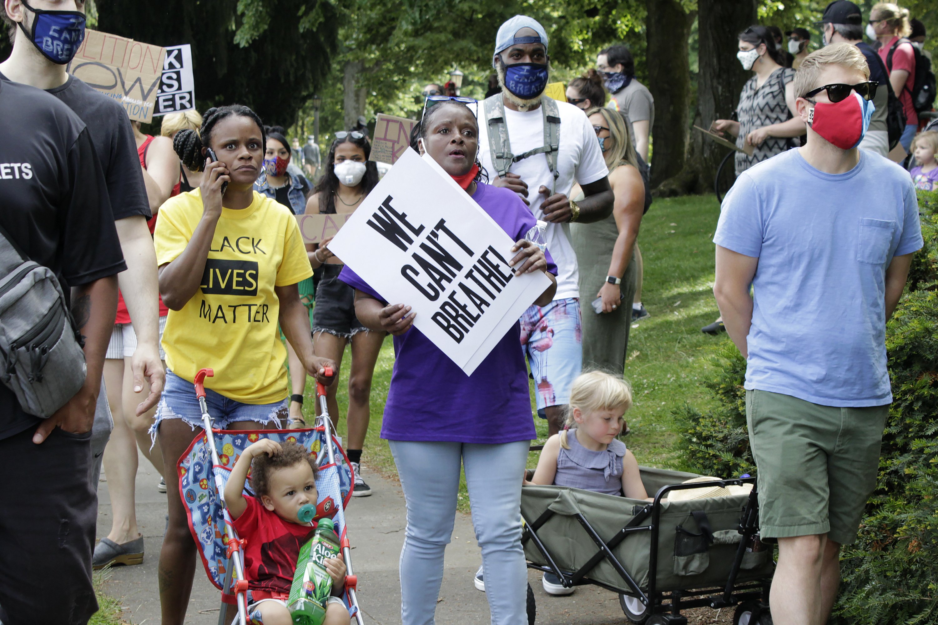 'This is beautiful' rally, march in Portland AP News