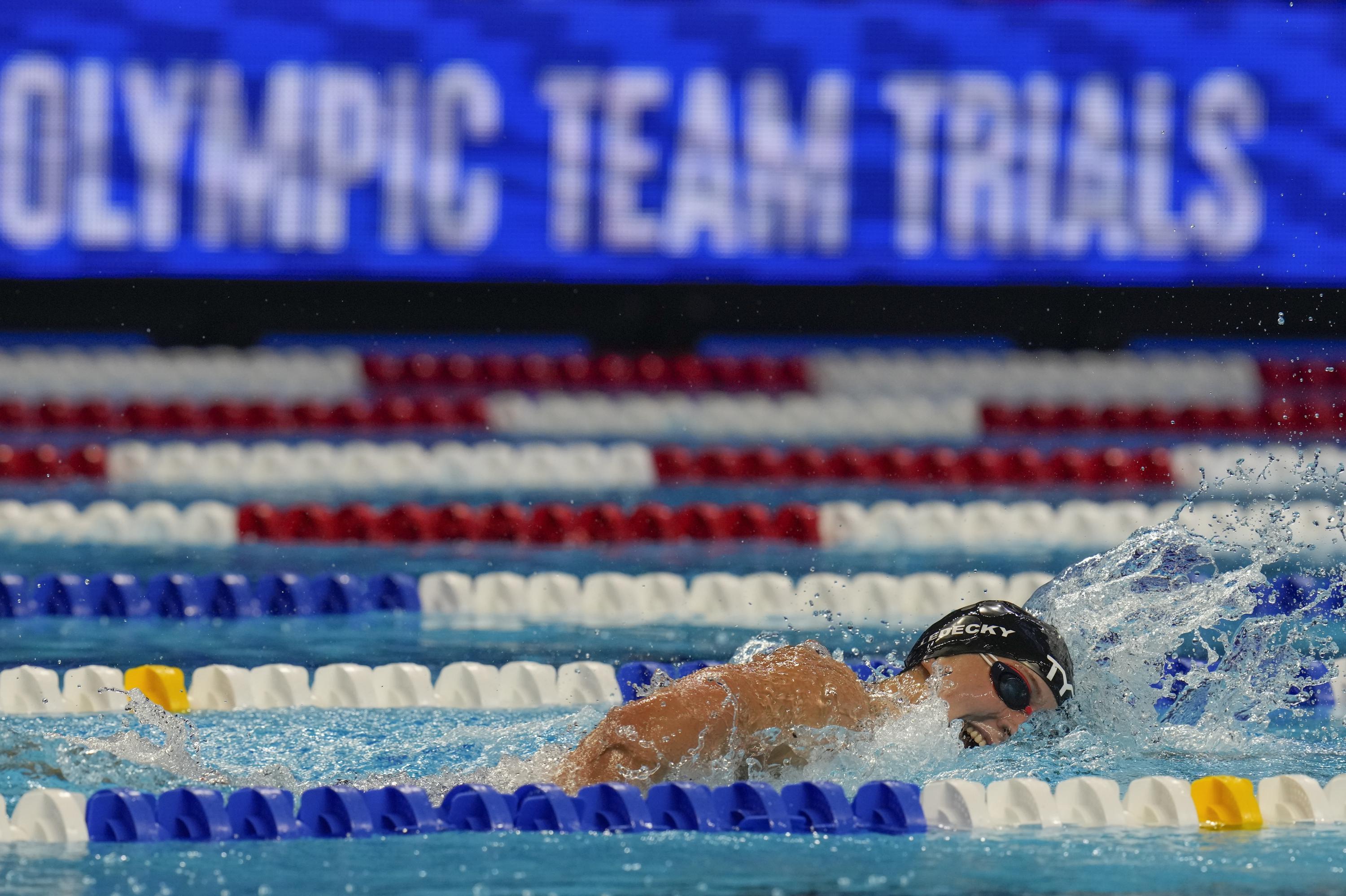 USA Swimming sets dates for 2024 Olympic trials AP News