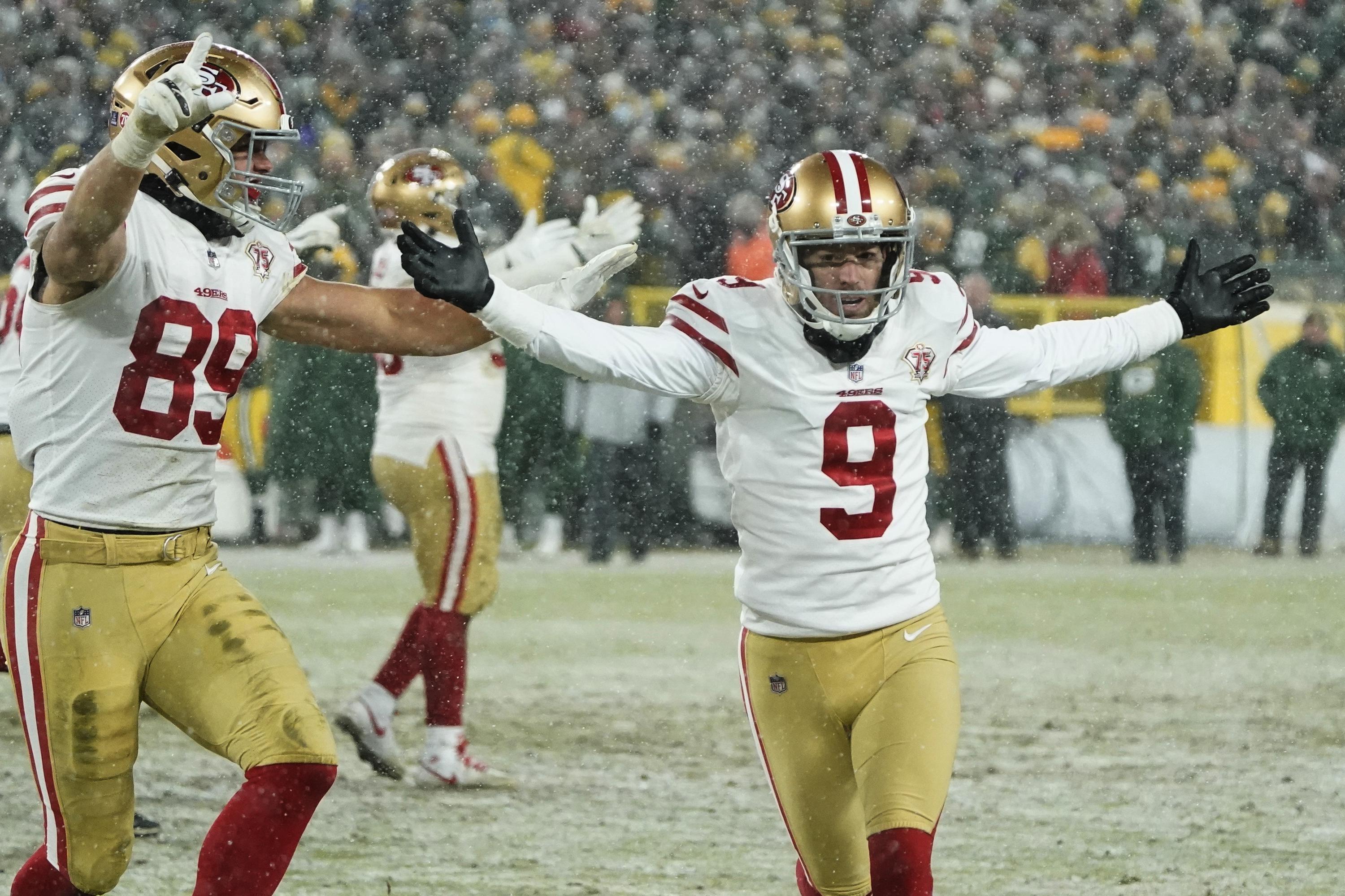 Gould's FG on final play gives 49ers 13-10 upset of Packers | AP News