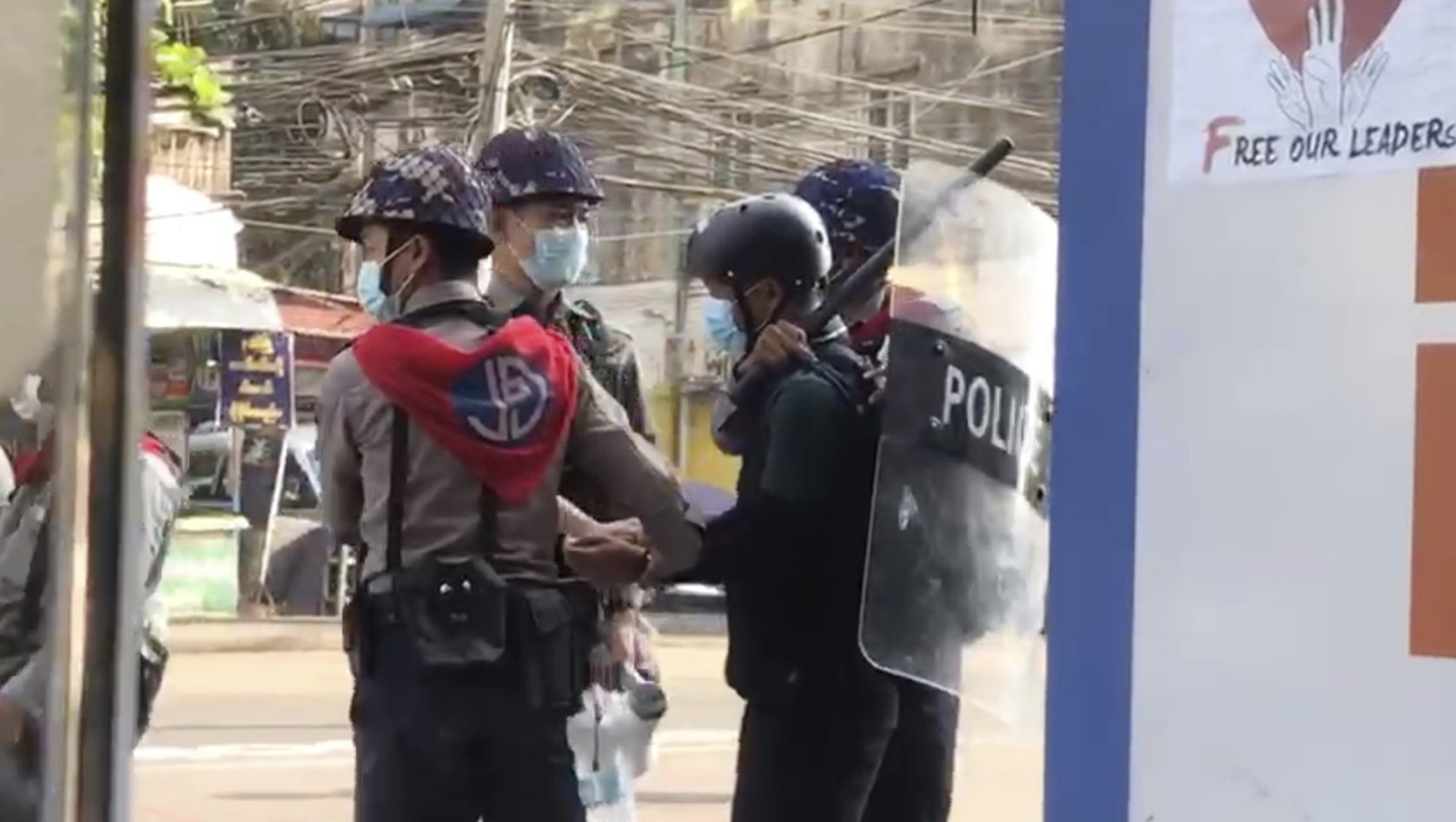 Myanmar police are suffocating the AP journalist