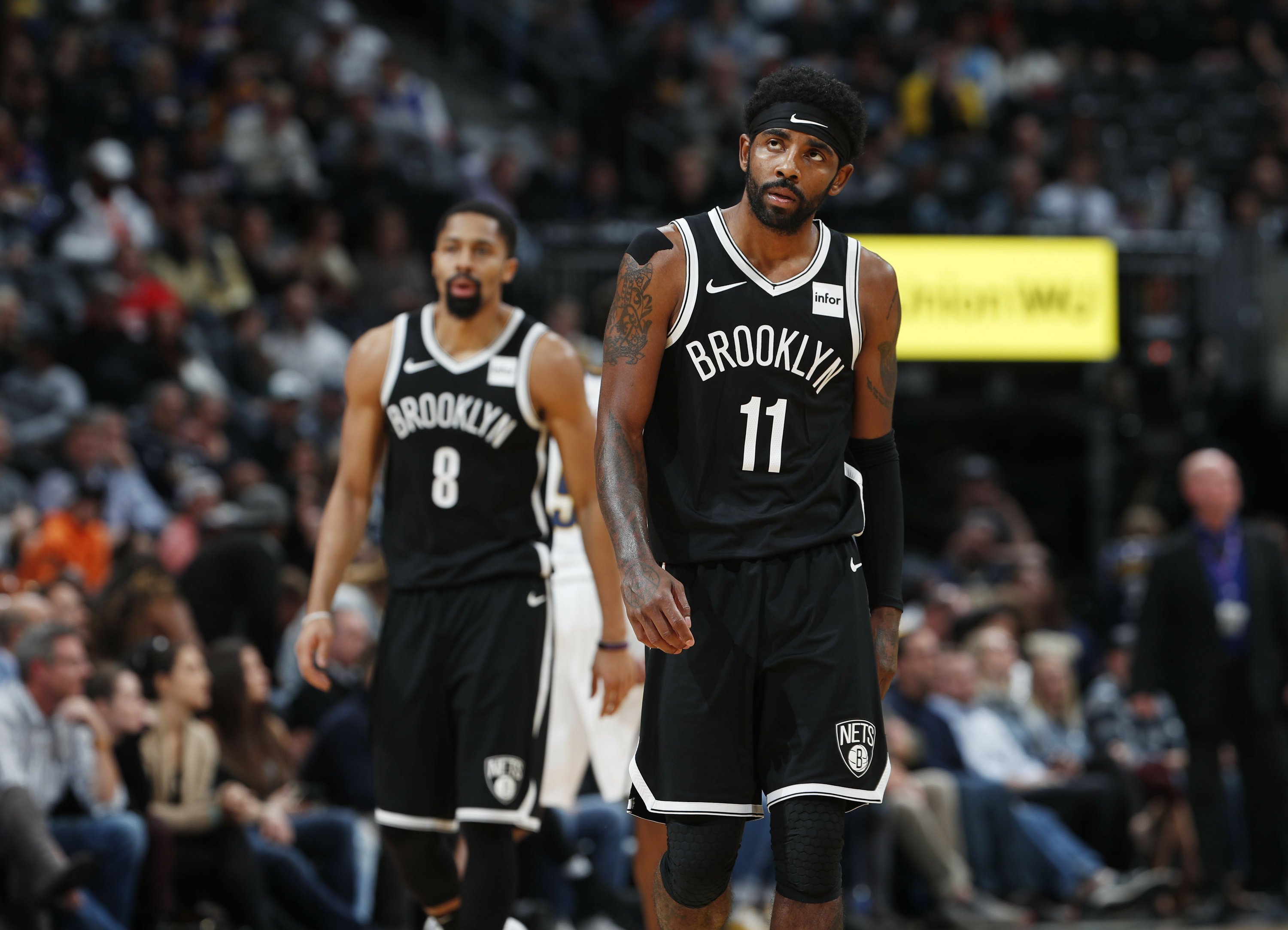 Nets' Kyrie Irving out with shoulder injury vs Chicago AP News