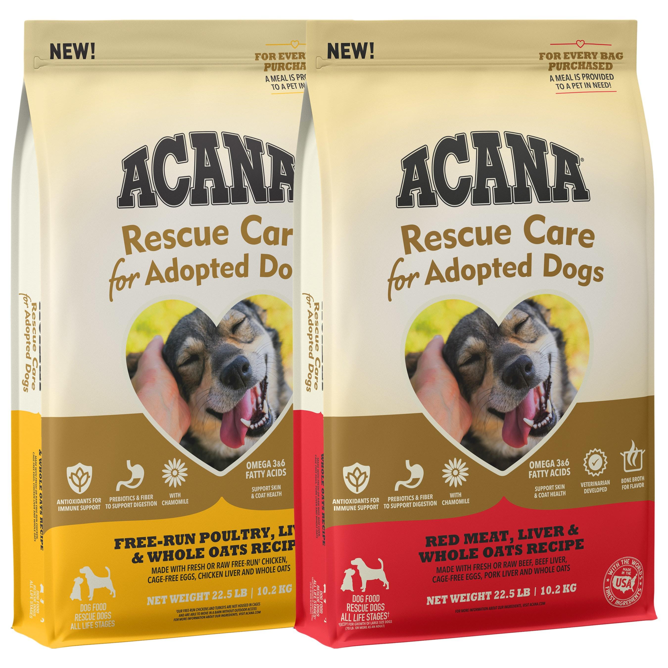 The Pet Lovers Behind ACANA® Pet Food Unveil FirstOfItsKind Food, ACANA Rescue Care for