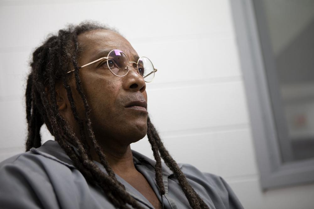 FILE - Kevin Strickland is pictured in an interview room at Western Missouri Correctional Center on Nov. 5, 2019, in Cameron, Mo. A judge's decision on Tuesday, Nov. 23, 2021, to release longtime inmate Kevin Strickland, of Kansas City, was made possible by a new Missouri law intended to free people who were imprisoned for crimes they didn't commit. Strickland, was convicted in 1979 of a triple murder in Kansas City. (James Wooldridge/The Kansas City Star via AP, File)