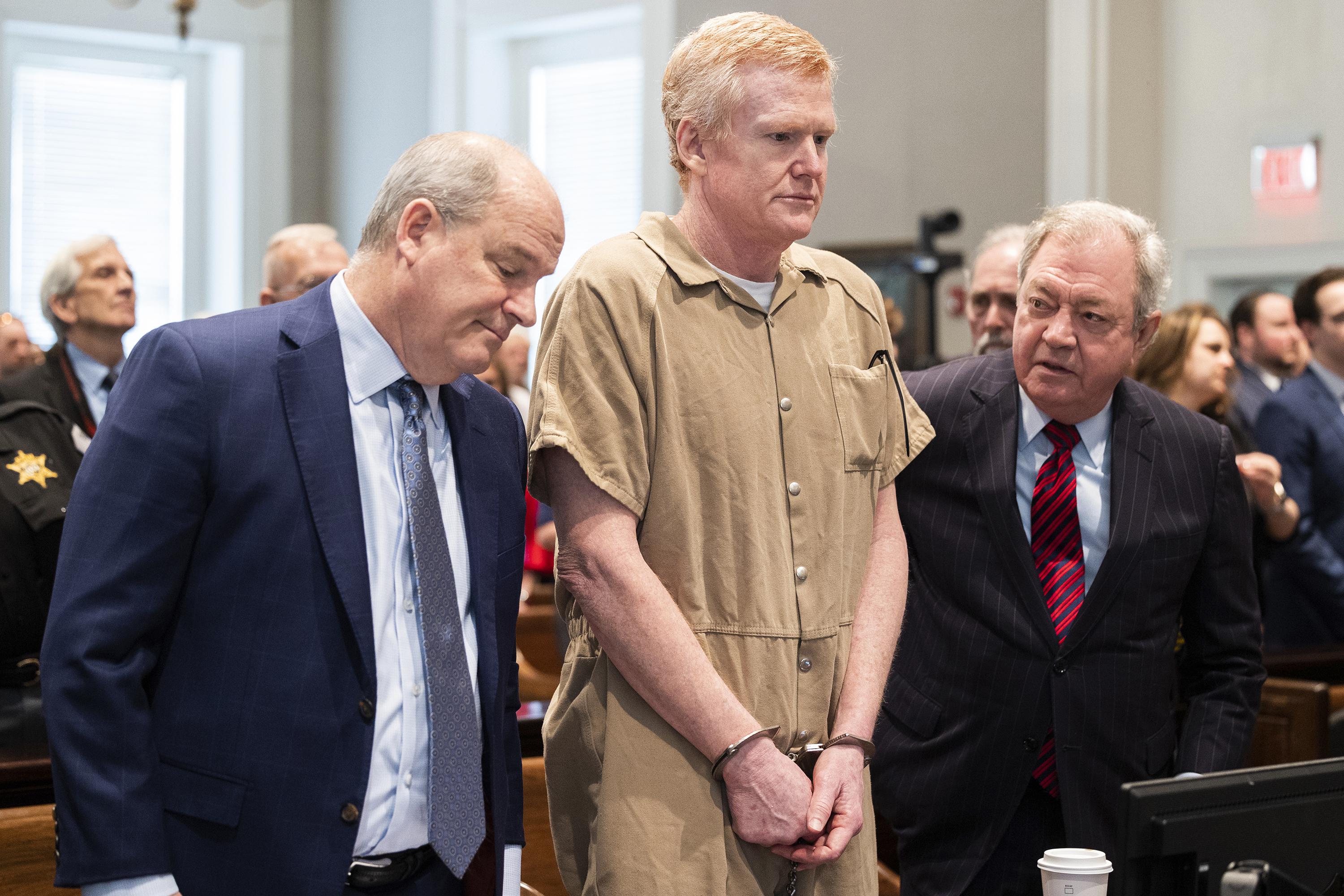 Murdaugh s fall from grace ends in life sentence for murder reportwire