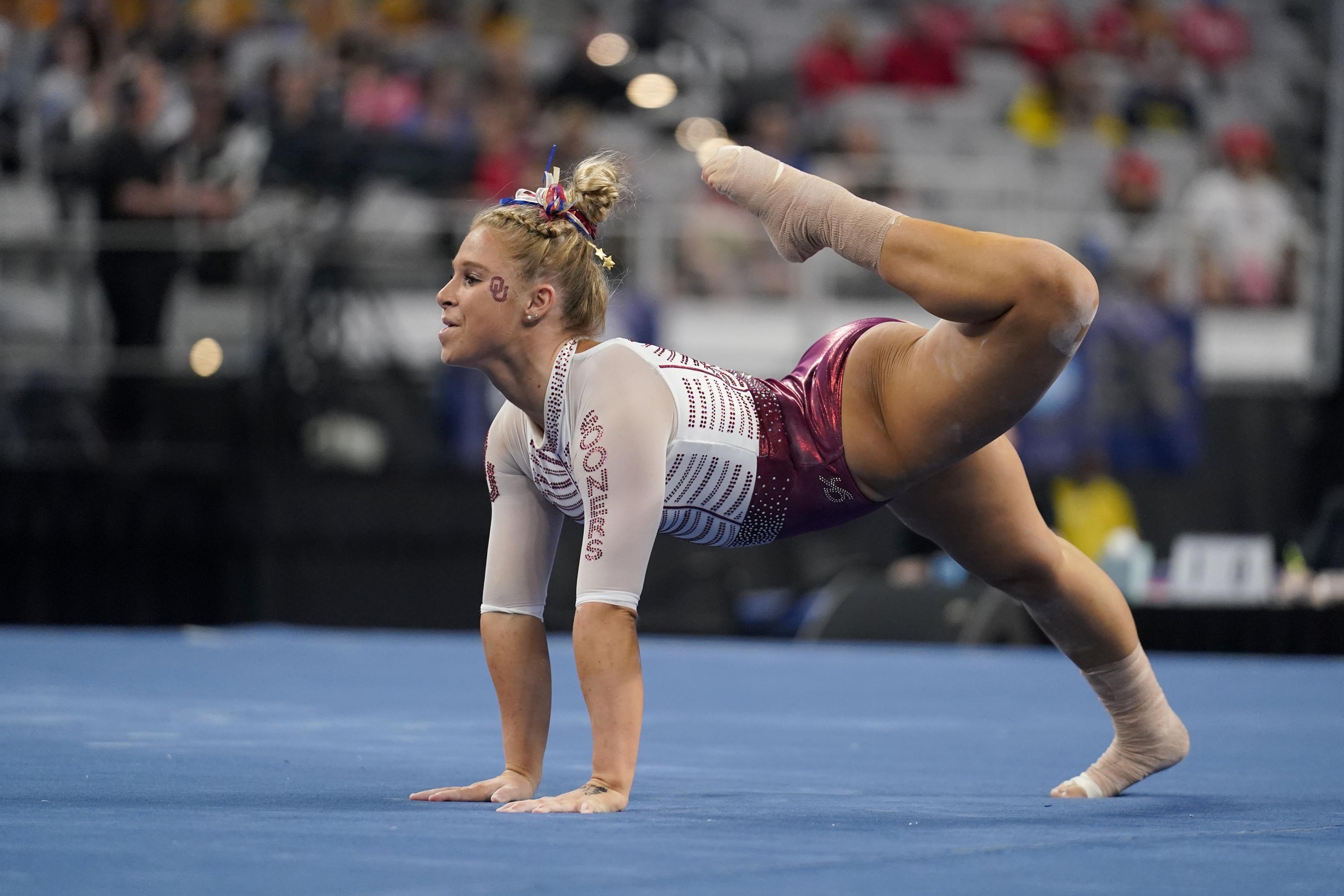 In NCAA women's gymnastics, a Texassized hole AP News