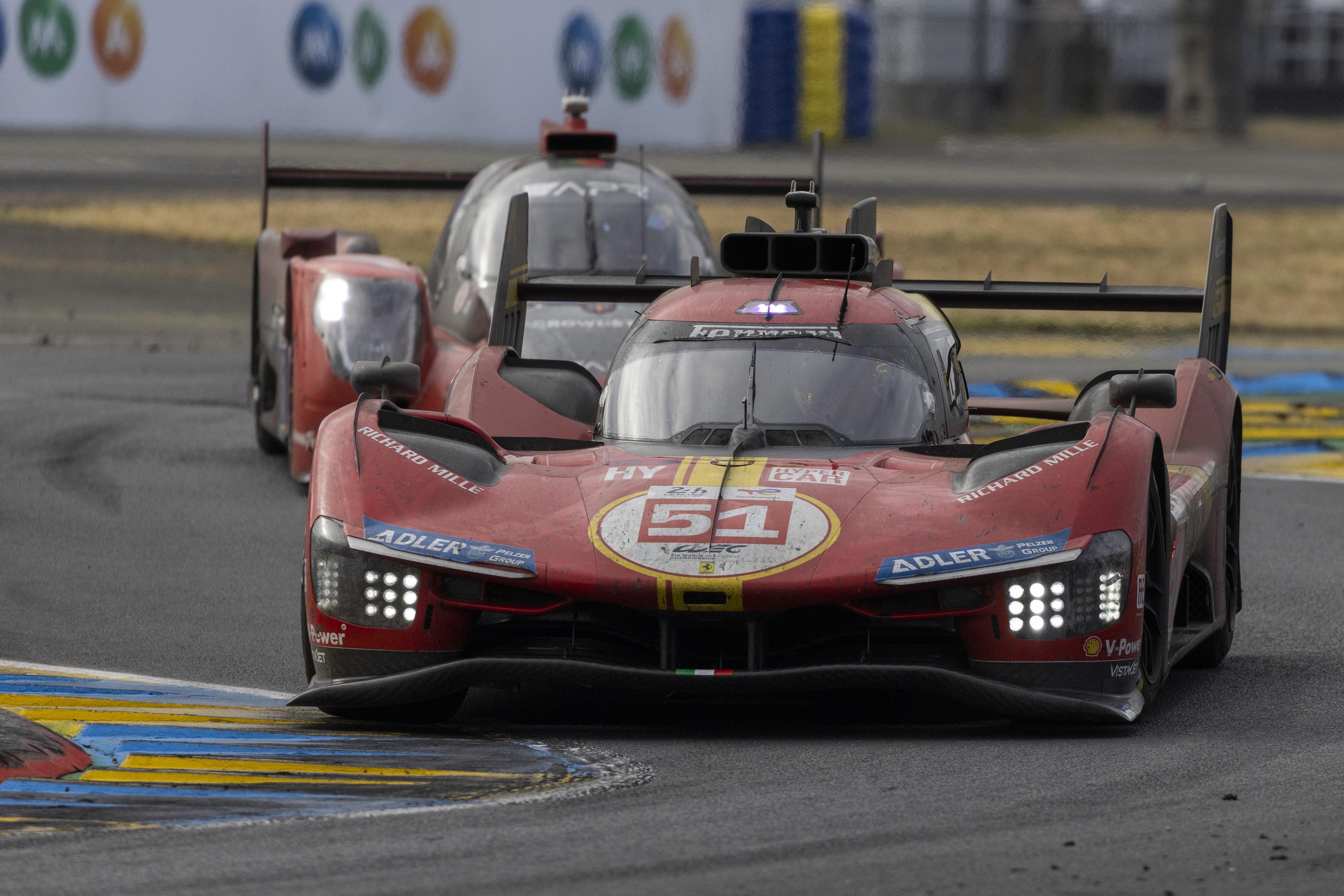 Ferrari topples Toyota in return to 24 Hours of Le Mans after 50