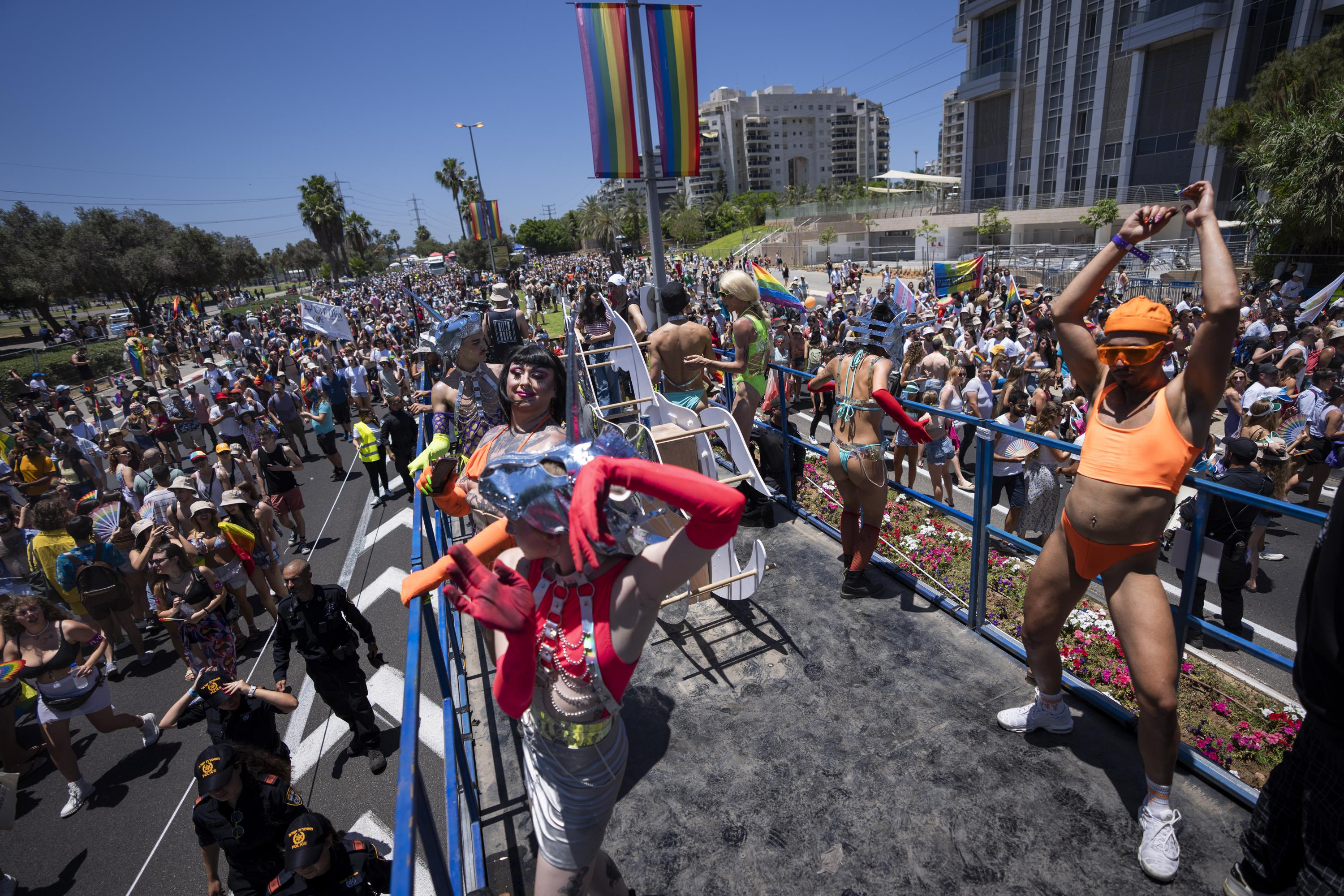 Pride parade in Tel Aviv draws tens of thousands AP News