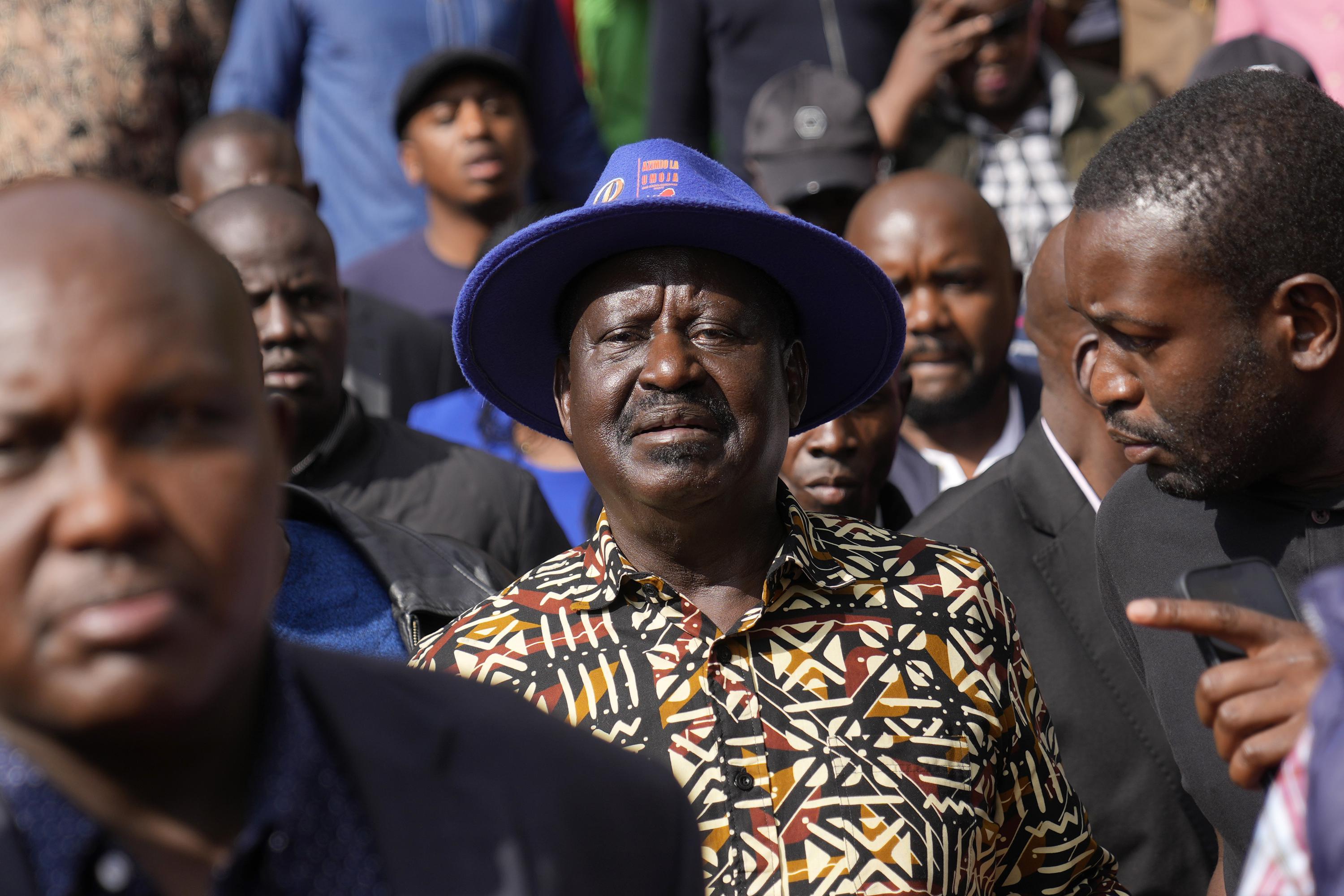 Kenya's Odinga says he will challenge close election loss | AP News 