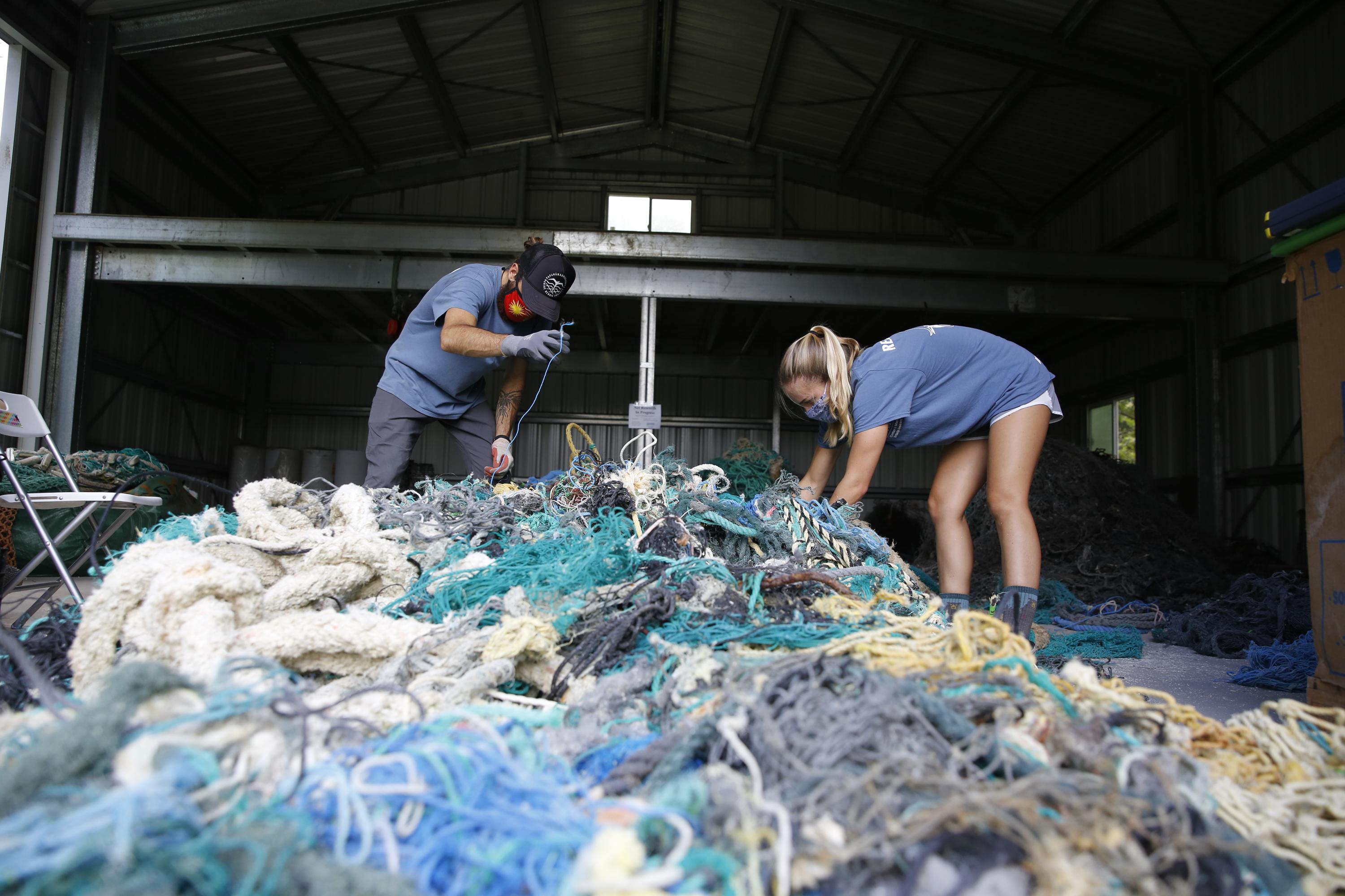 These fashion brands give new life to ghost fishing nets