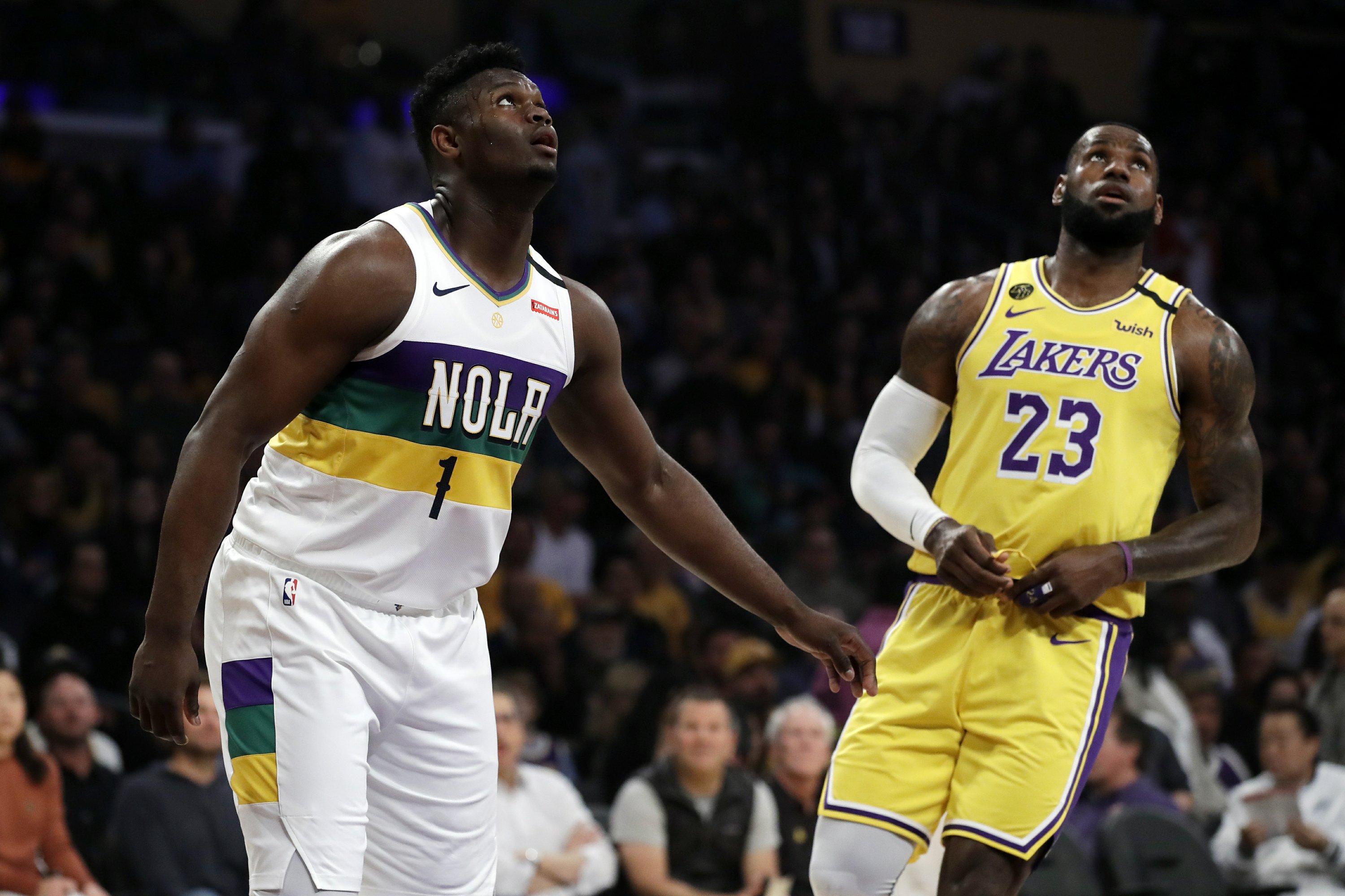 LeBron's 40 bests Zion, sends Lakers 
