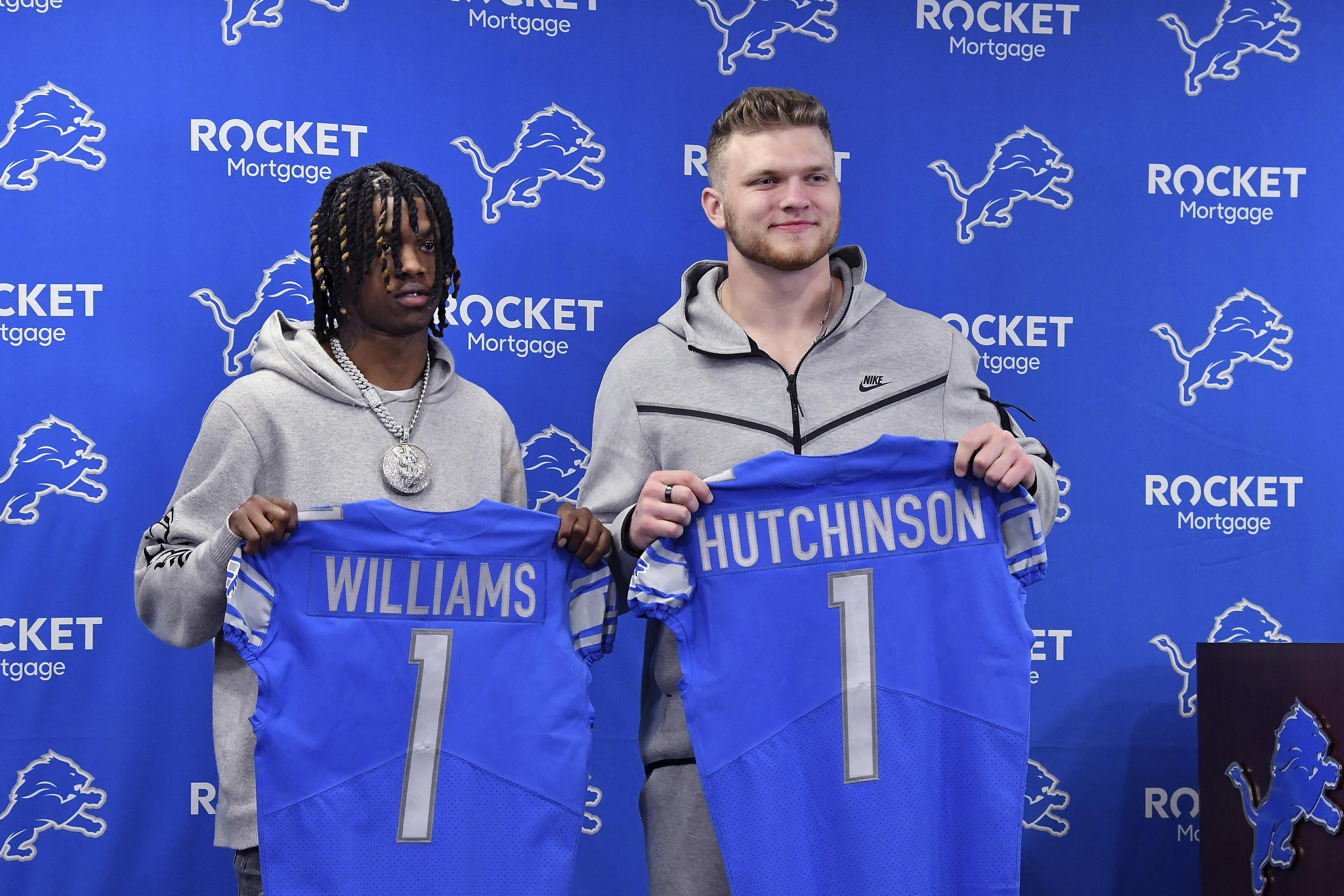 Lions use six of eight draft picks for defensive rebuild AP News