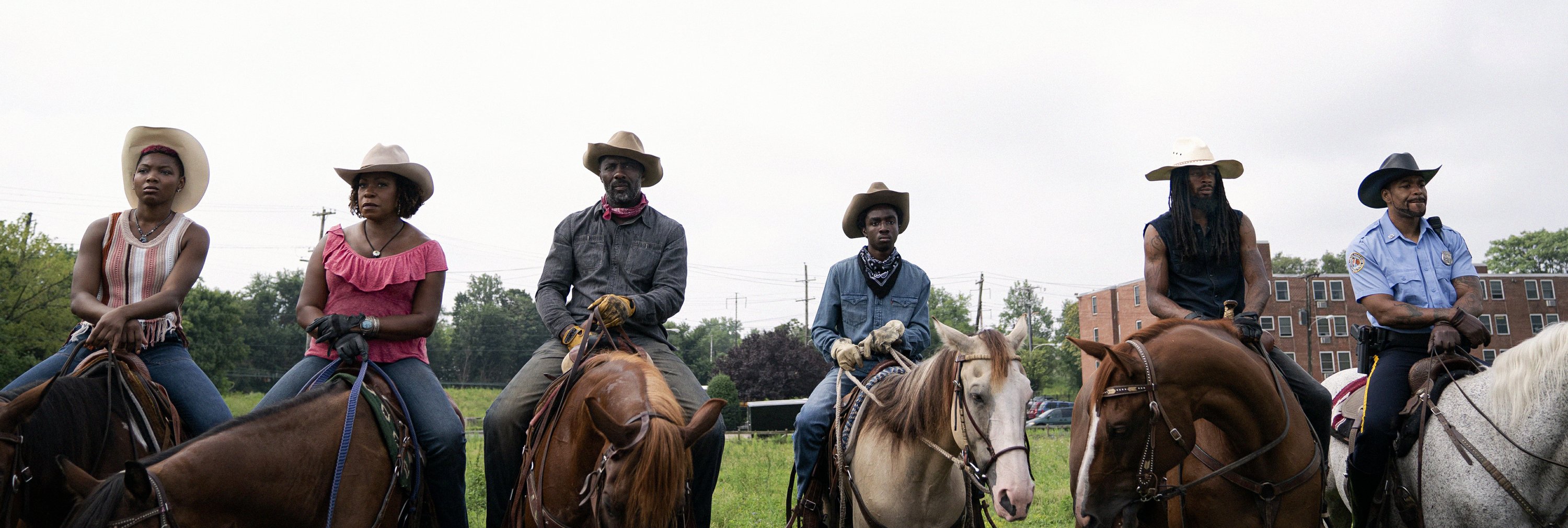 Review: Idris Elba drama enhanced by real-life urban cowboys - Associated Press