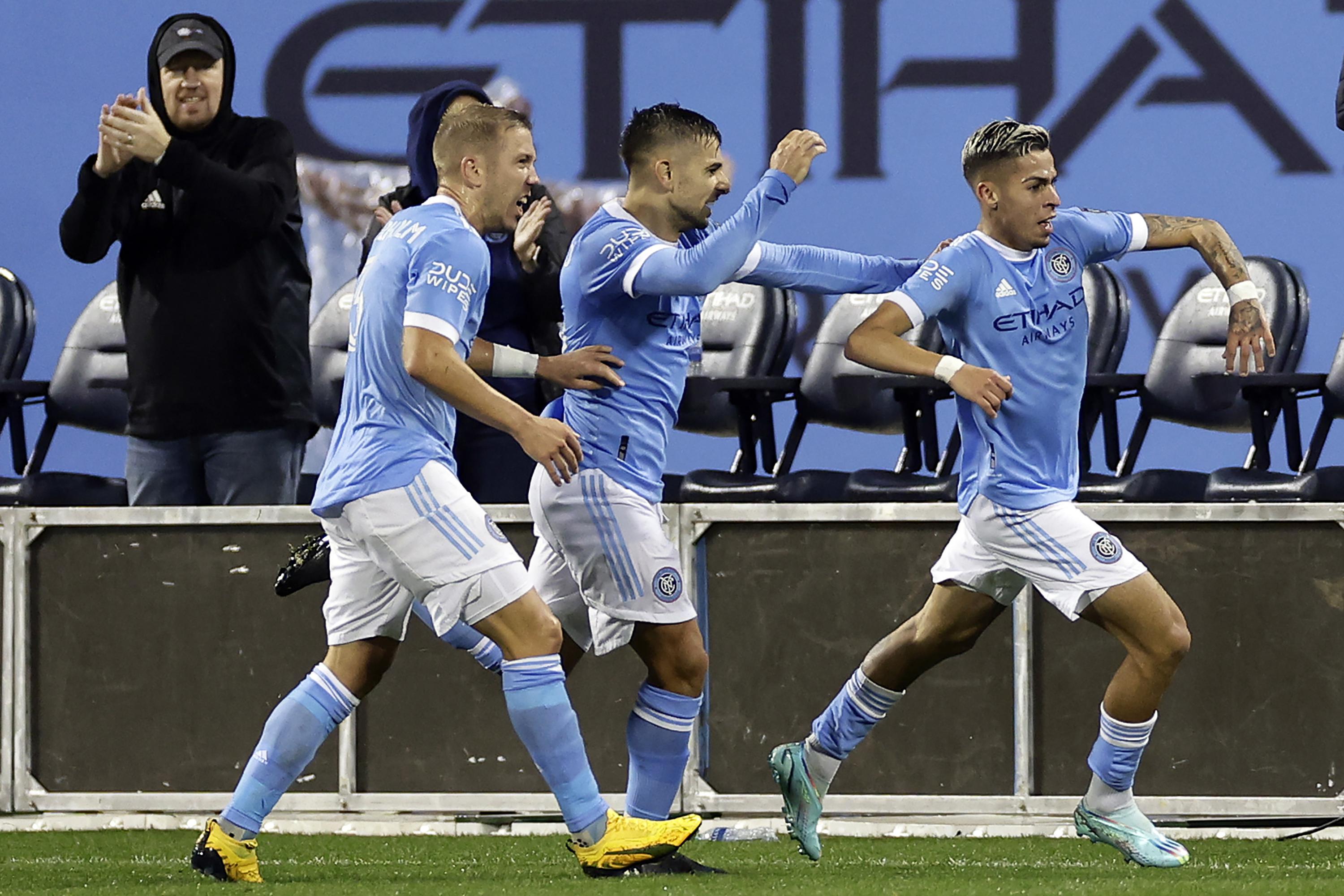 New York City FC advances to MLS semifinals AP News