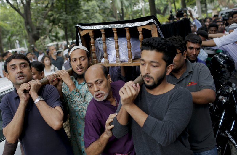 8 Islamic militants sentenced to death in Bangladesh for killing publisher of books on secularism and atheism
