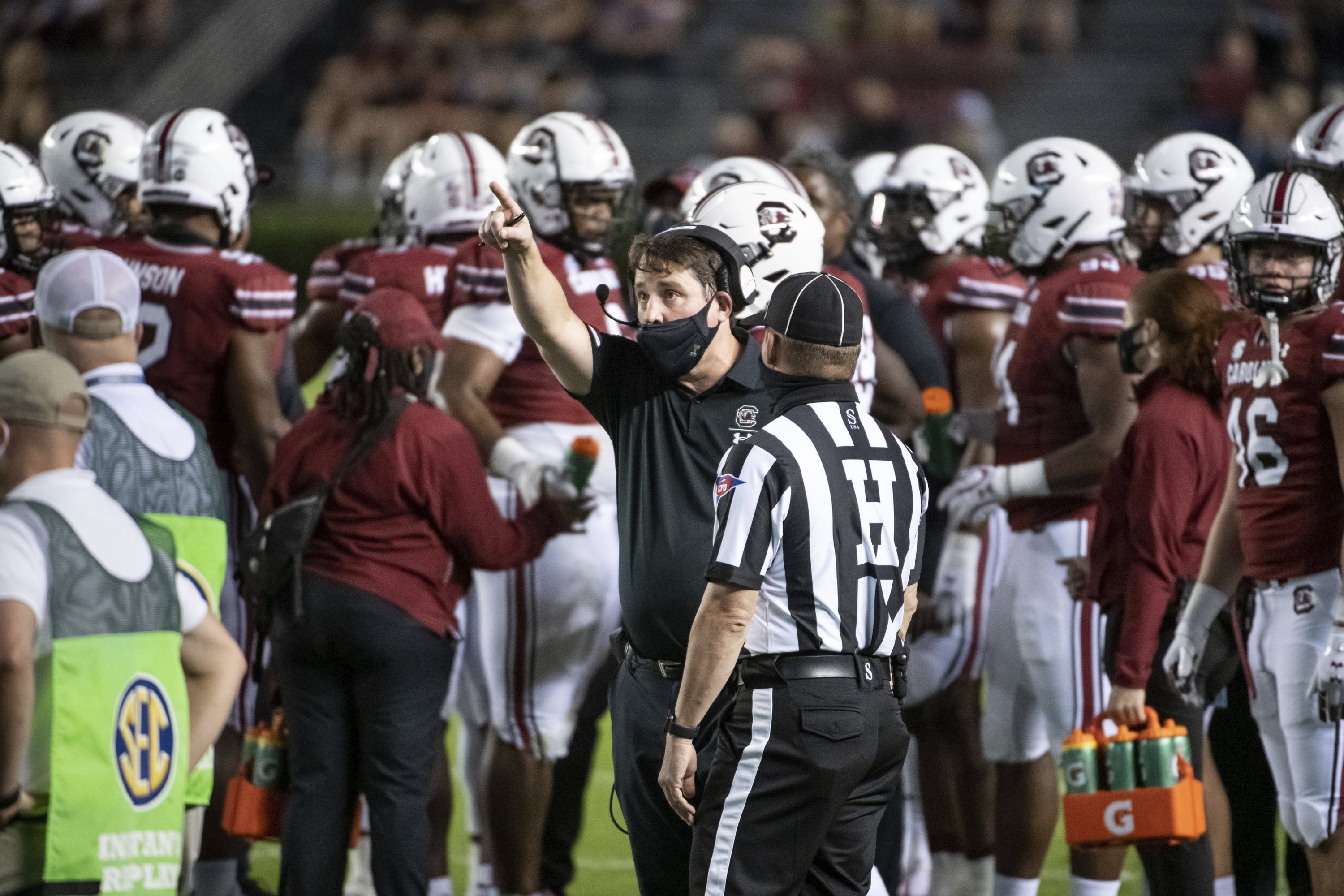 South Carolina players opt out, others out with injuries AP News