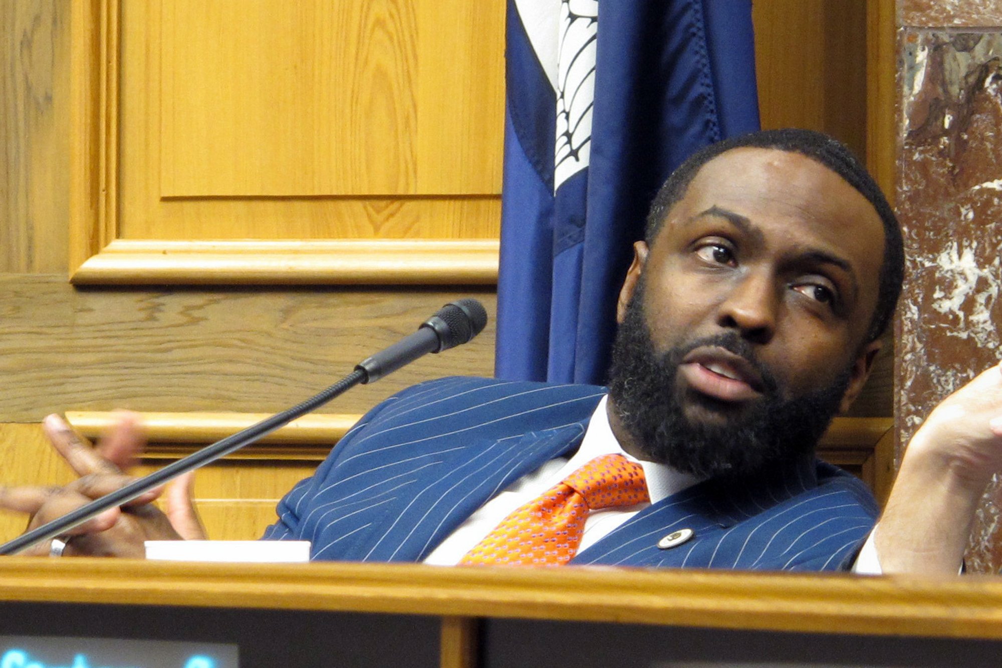 Edwards backs state lawmaker to lead Louisiana's Democrats AP News