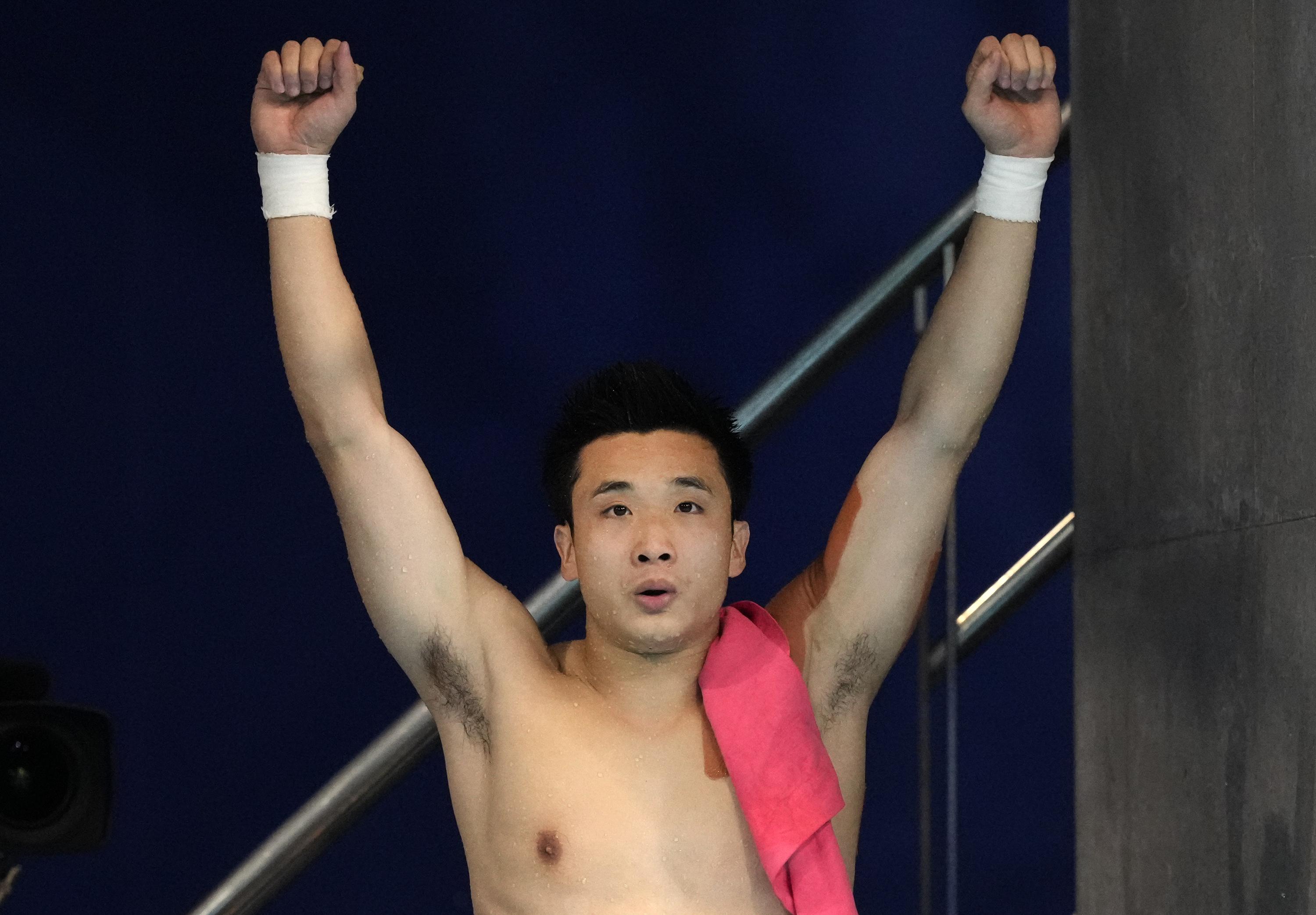 China finishes off single greatest Olympic diving contest AP News