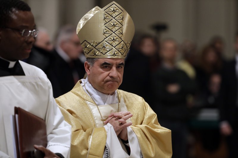 Powerful Vatican Cardinal Becciu resigns amid scandal 800