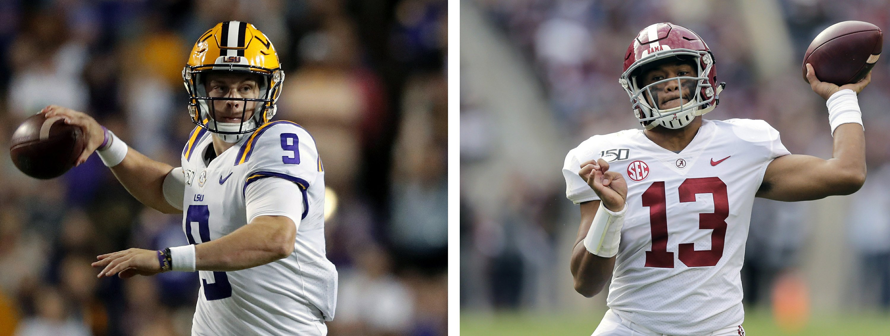 Lsu Alabama Holds High Stakes For Qbs In Heisman Contention