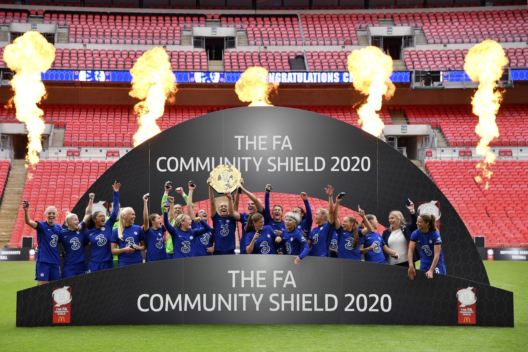 Chelsea Beats Man City 2 0 In Women S Community Shield