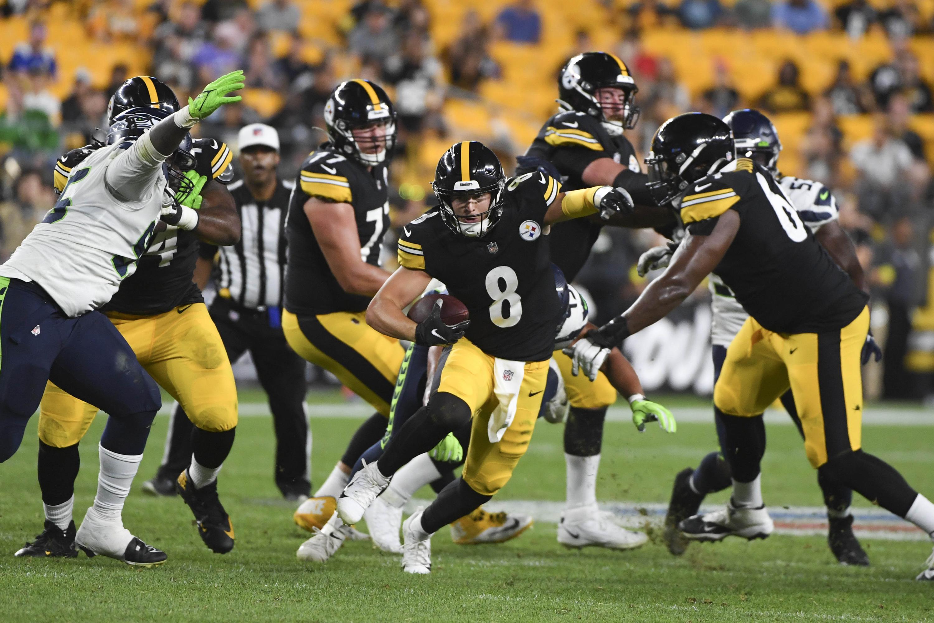 Pickett's gamewinning drive helps Steelers beat Seahawks AP News