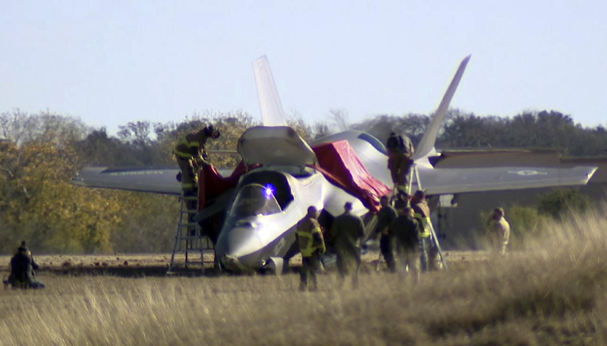 Crashing Fighter Plane