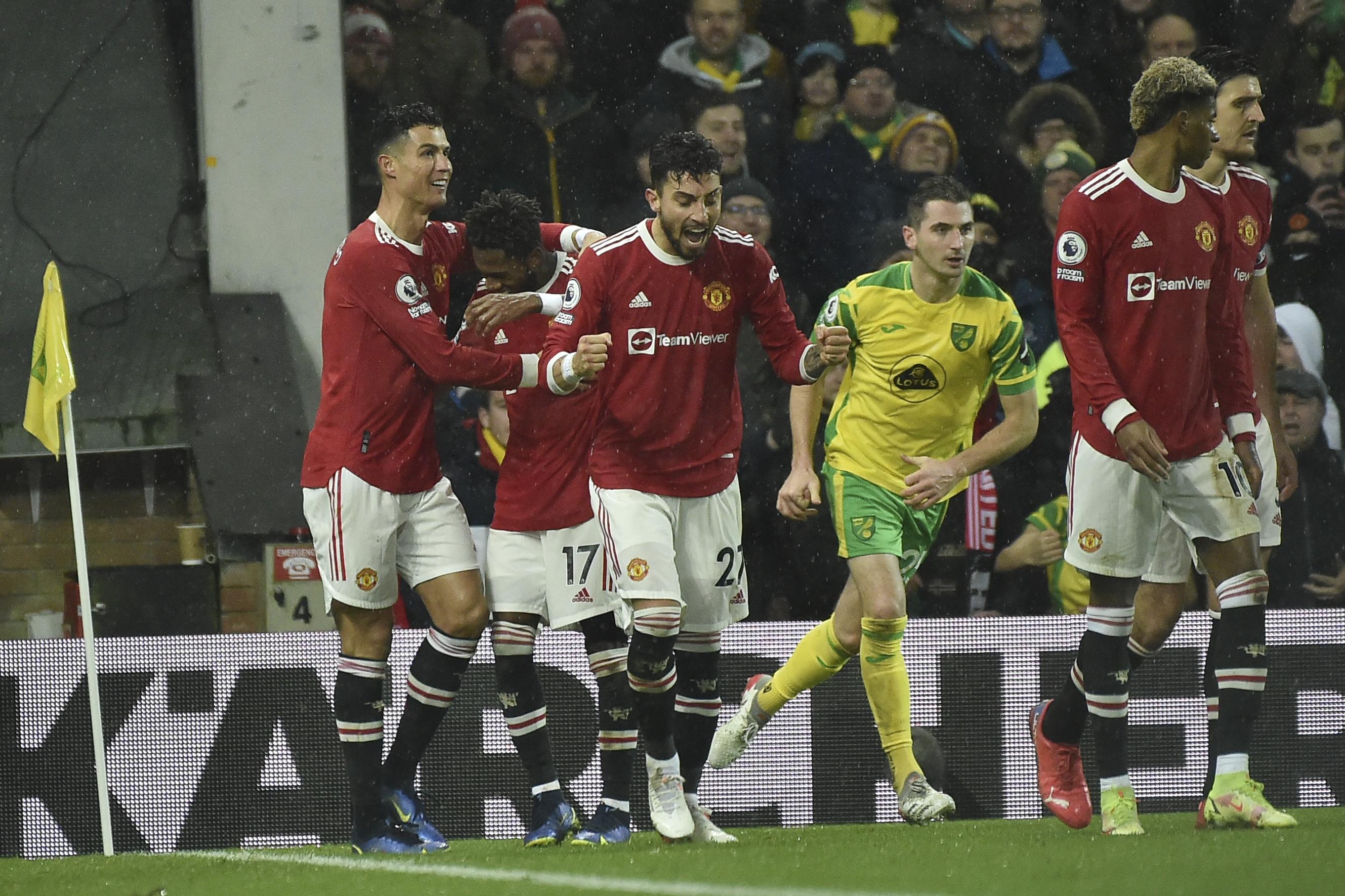 Norwich, UK. 11th Dec, 2021. Cristiano Ronaldo of Manchester United scores  the only goal of the game from the penalty spot during the Premier League  match between Norwich City and Manchester United