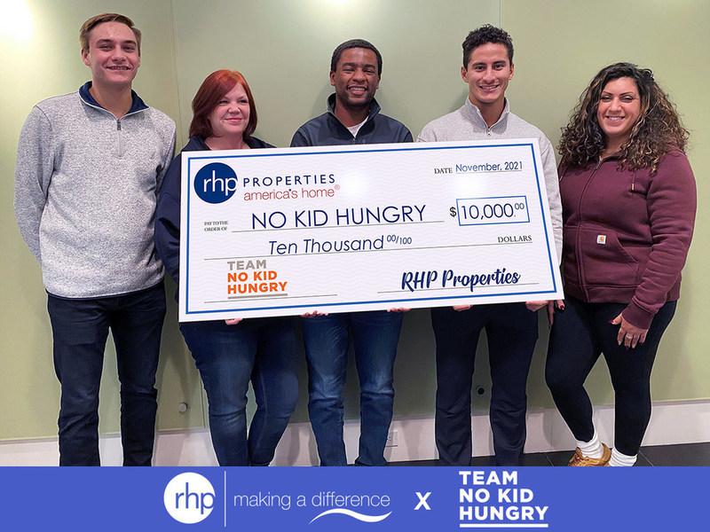 RHP Properties Announces Donation To Nonprofit No Kid Hungry On