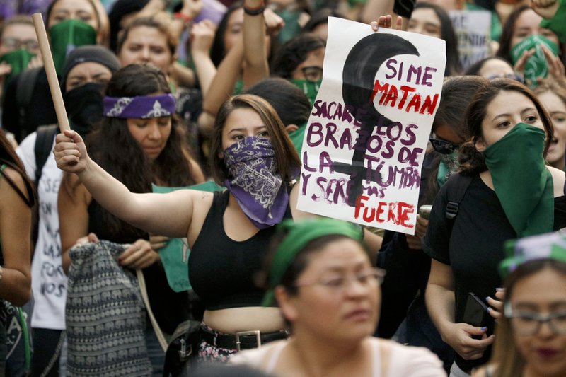 Mujeres exigen poner fin a la violencia de género en México