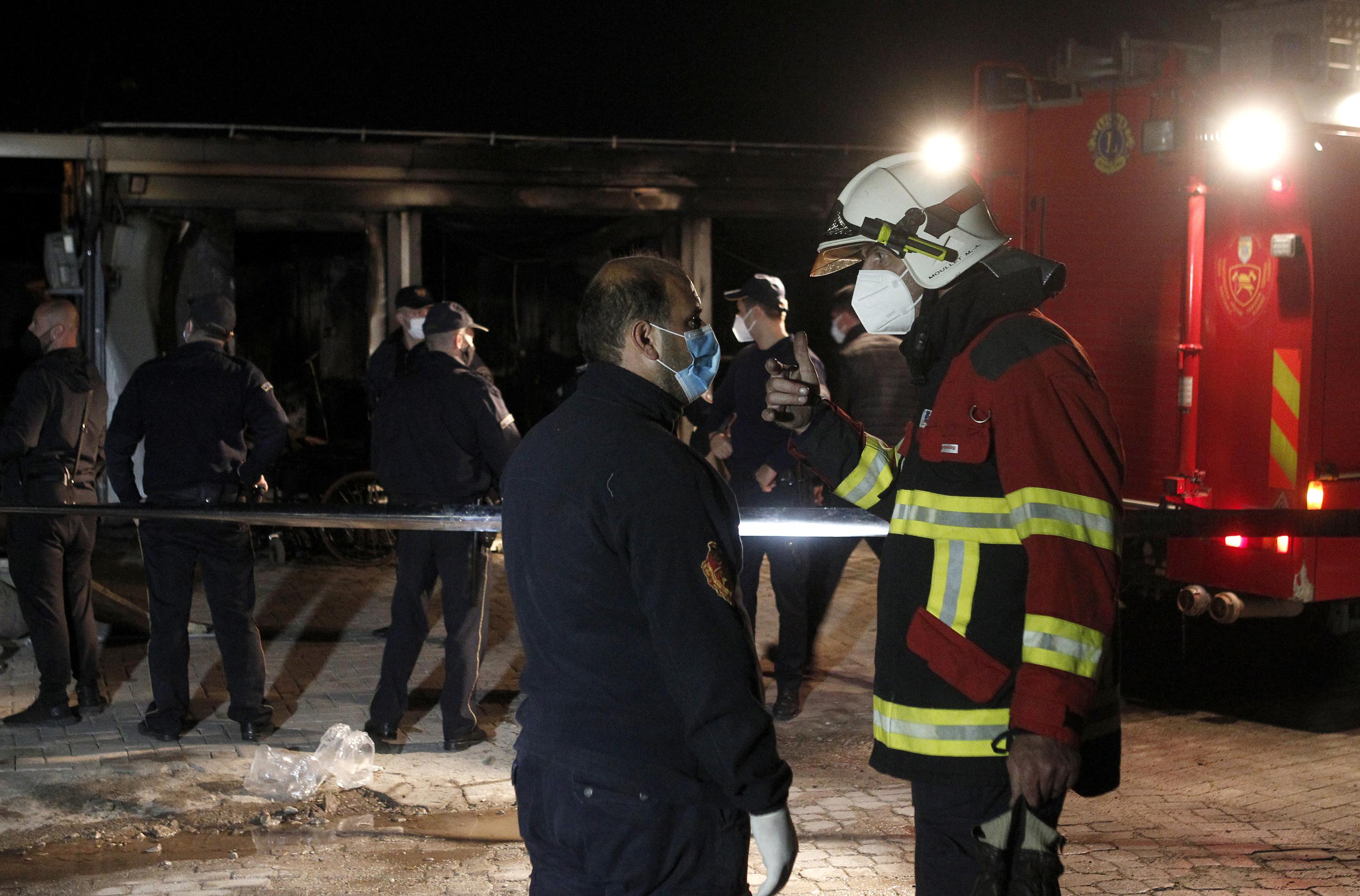 North Macedonia: At least 10 die in COVID-19 hospital fire